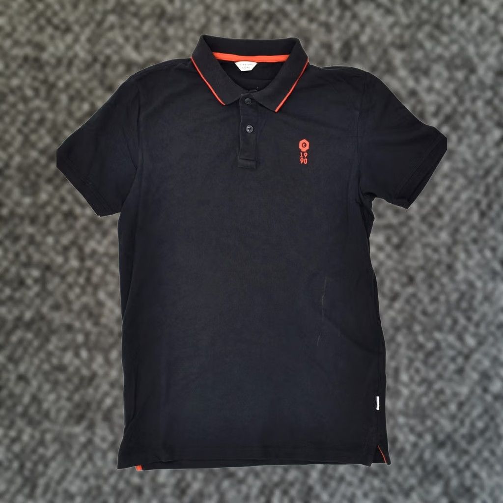 Jack & Jones JACK & JONES Mens Polo Shirt Medium Navy Blue BJ53 Size US M / EU 48-50 / 2 - 1 Thumbnail