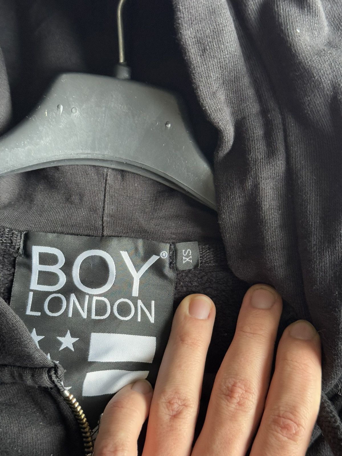 Boy London Boy London Rare Skull Goth Racing Zip Hoodie Size US XS / EU 42 / 0 - 9 Thumbnail