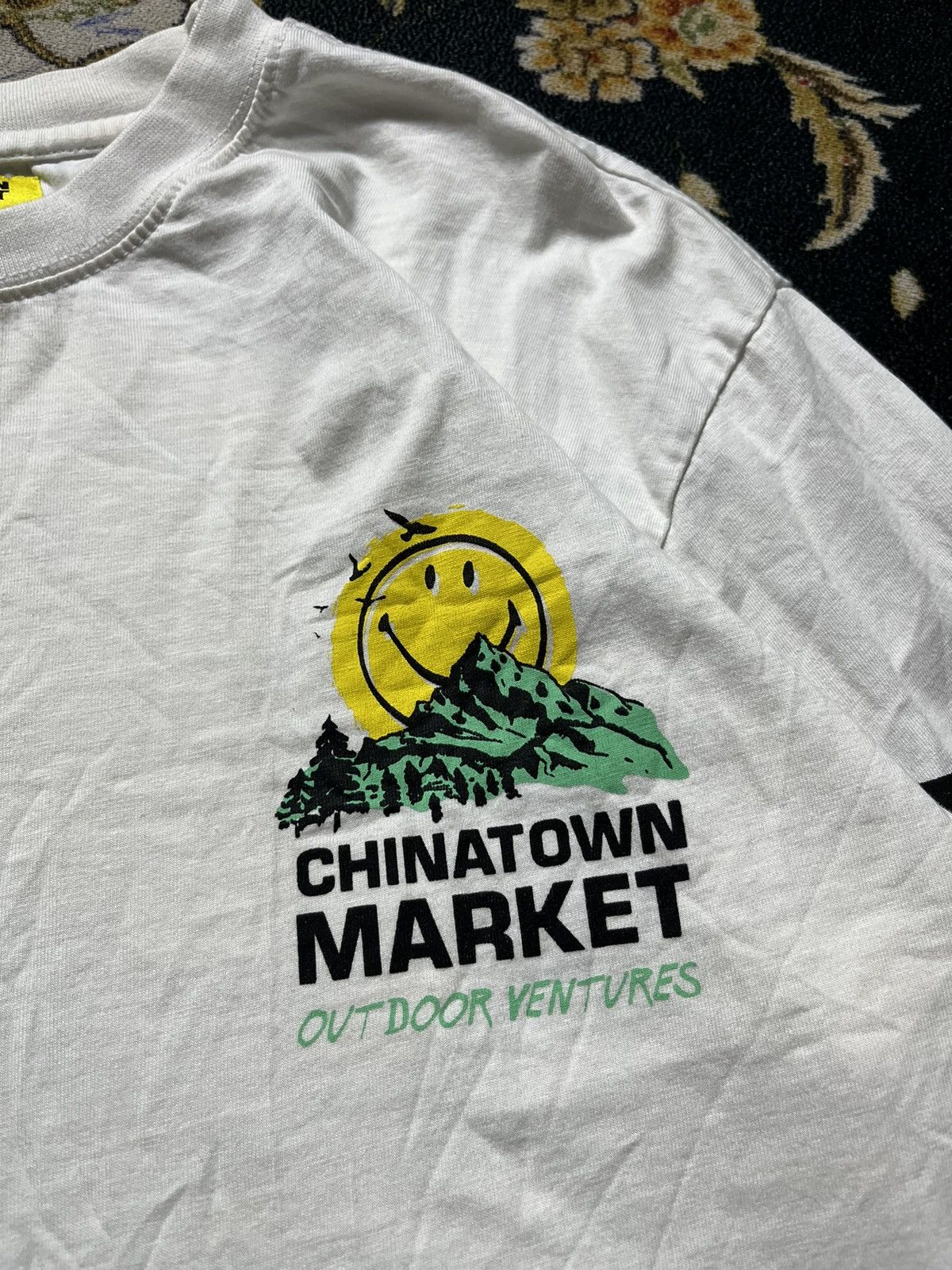 Market 🔥China town Market Smiley Face OvP Logo Long Sleeve Size US M / EU 48-50 / 2 - 3 Thumbnail