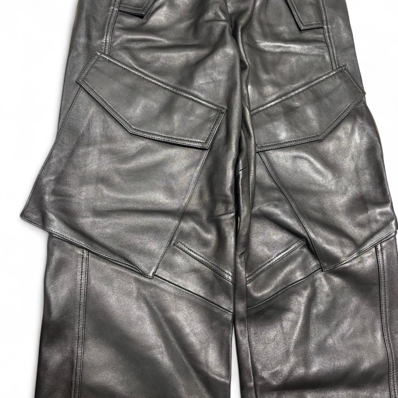 Dion Lee Dion Lee Black Lamb Leather Pants Size 27" / US 4 / IT 40 - 4 Thumbnail