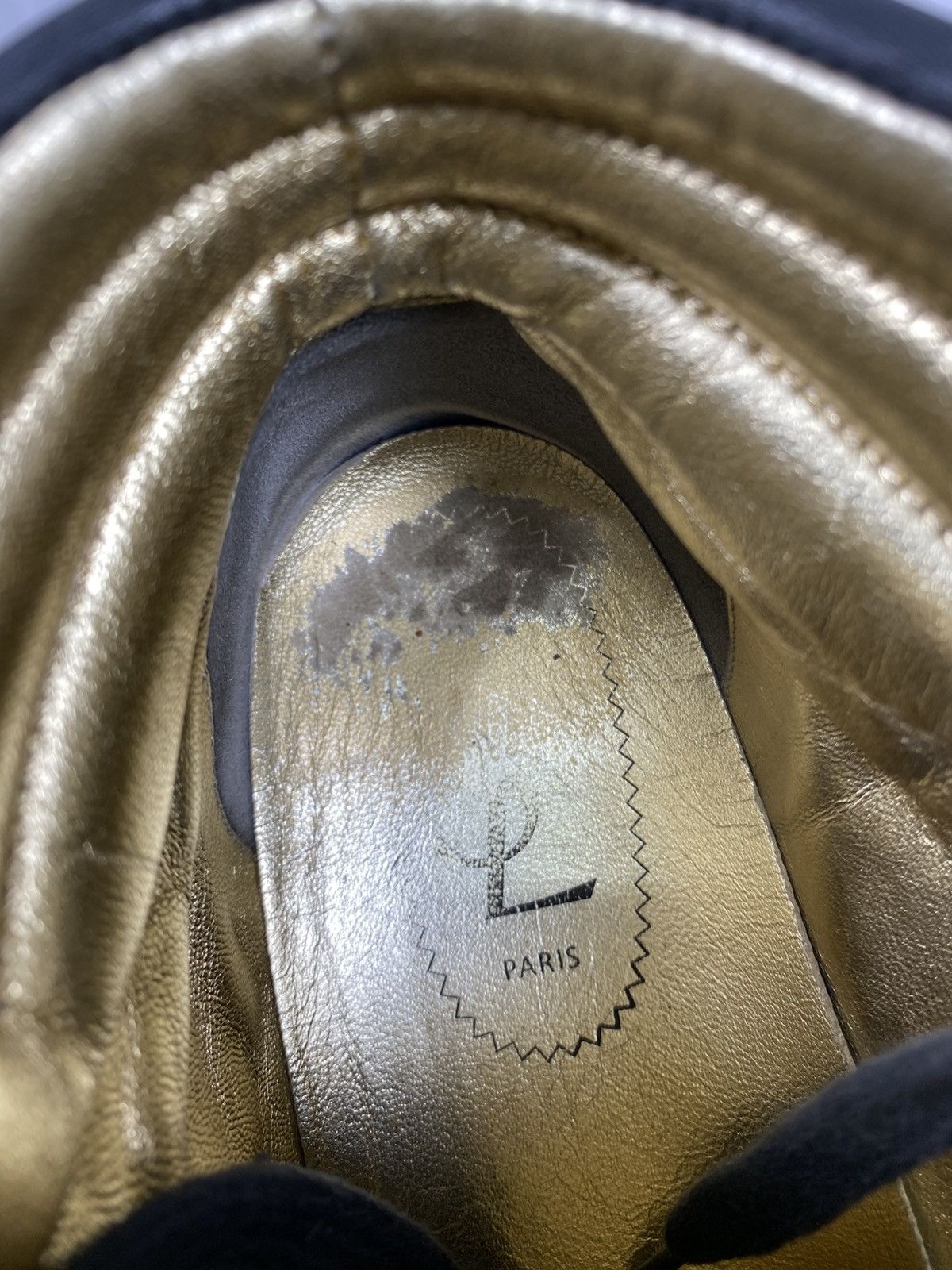 Saint Laurent Paris × Yves Saint Laurent YSL Saint Laurent Pony Hair Hi-Top Sneakers Leopard Print 39 Size US 9 / IT 39 - 10 Thumbnail