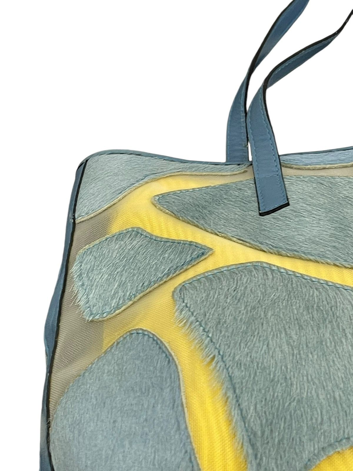 Other NWT Leather Mesh Castellari Italy Tote Shoulder Bag 1🟩0 Size ONE SIZE - 11 Thumbnail