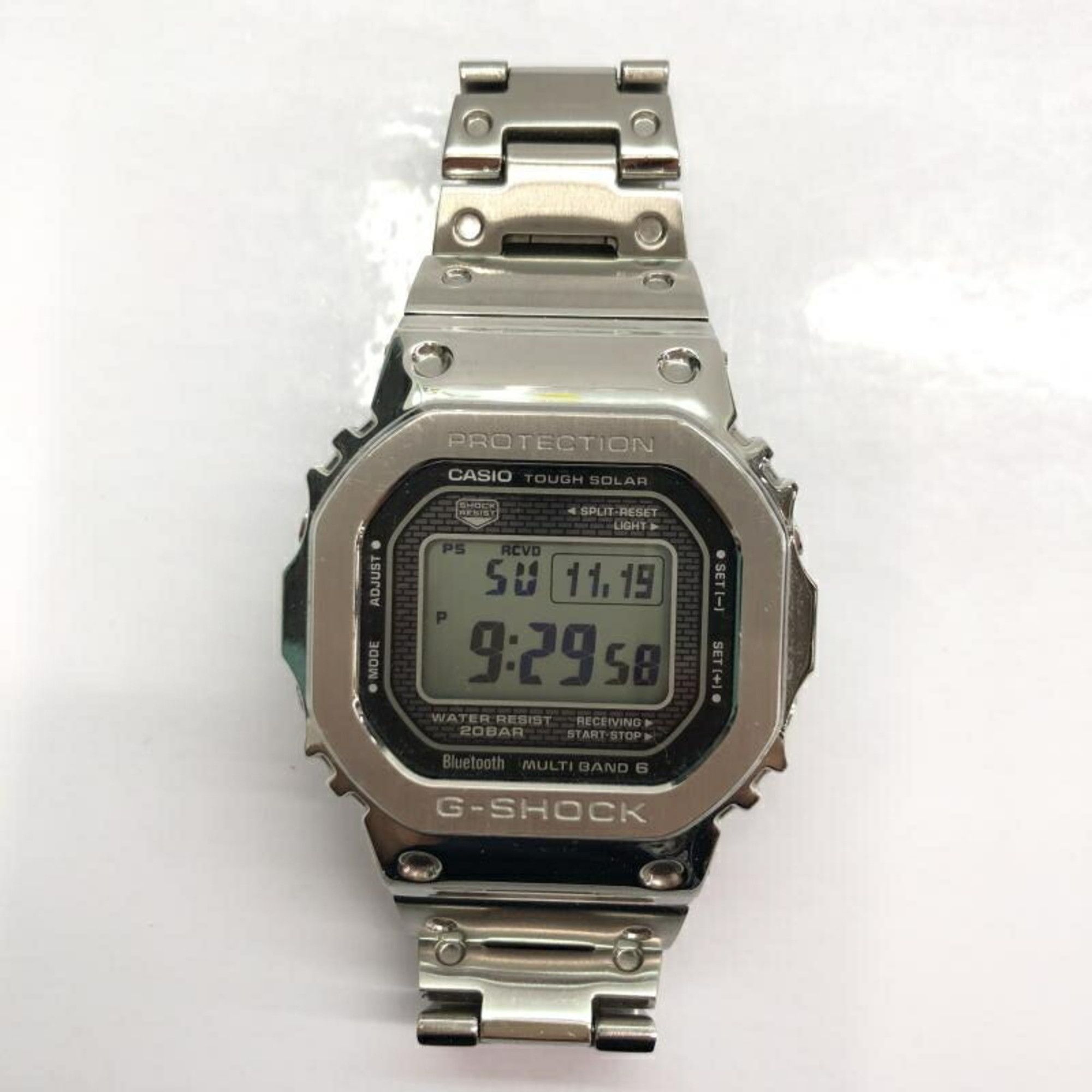 image of Casio G-Shock Gmw-B5000 Watch Full Metal Solar Powered, Women's