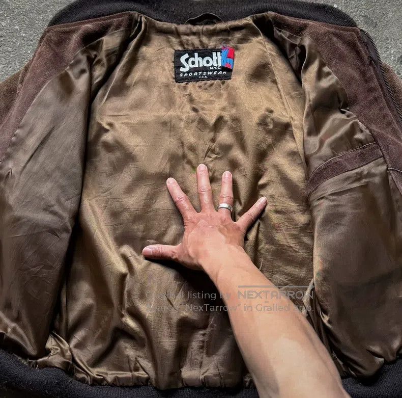 Schott Schott American vintage suede jacket Size US L / EU 52-54 / 3 - 7 Thumbnail