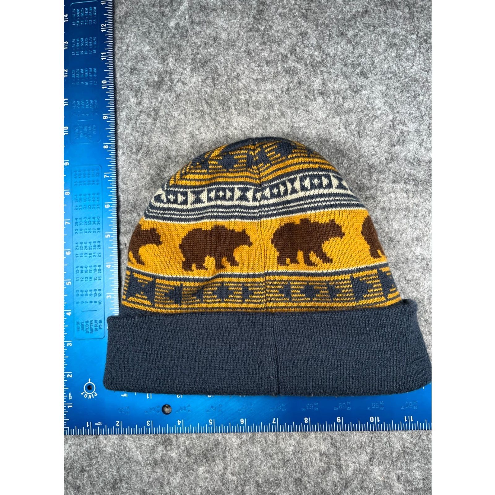 Burton Burton Beanie Adult One Size Blue Knit 100% Acrylic Ski Outdoor Logo BeanieMens Size ONE SIZE - 4 Thumbnail