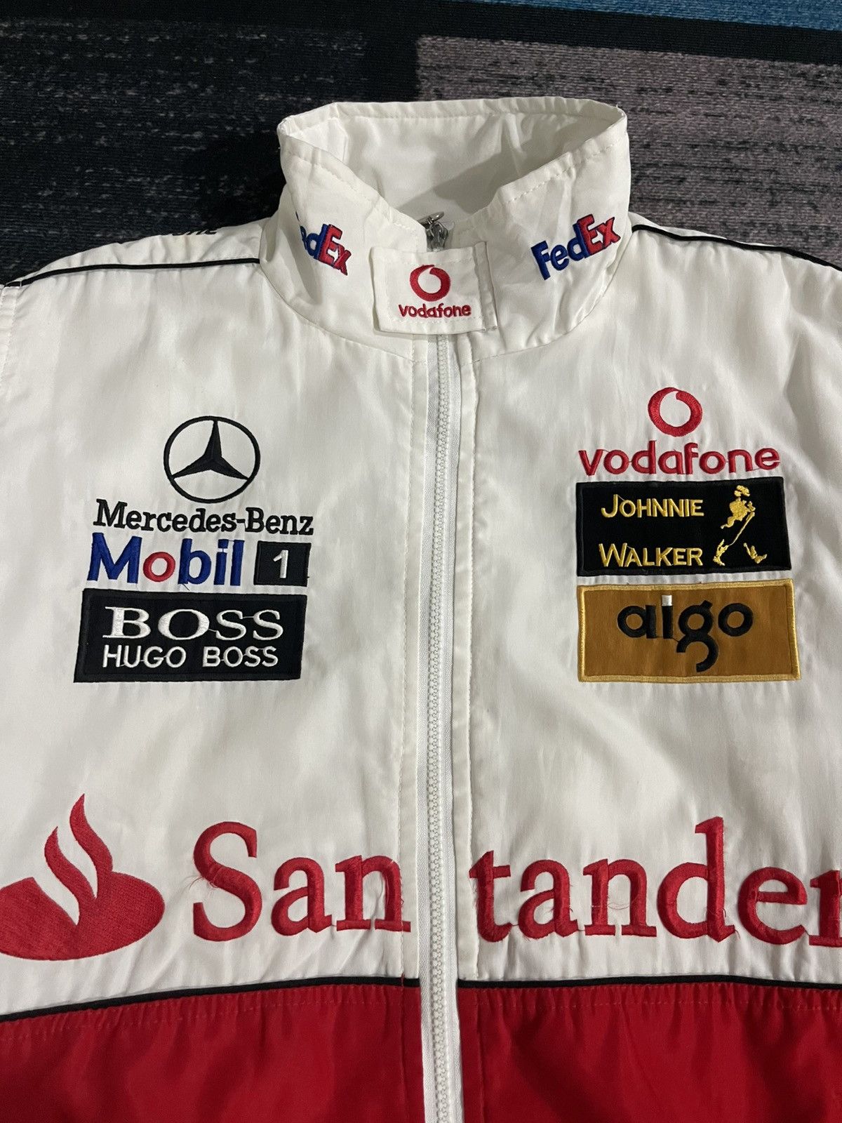 Mercedes-Benz Vintage Mercedez Benz Mc Laren Vodafone Racing Jacket Size US XL / EU 56 / 4 - 8 Thumbnail