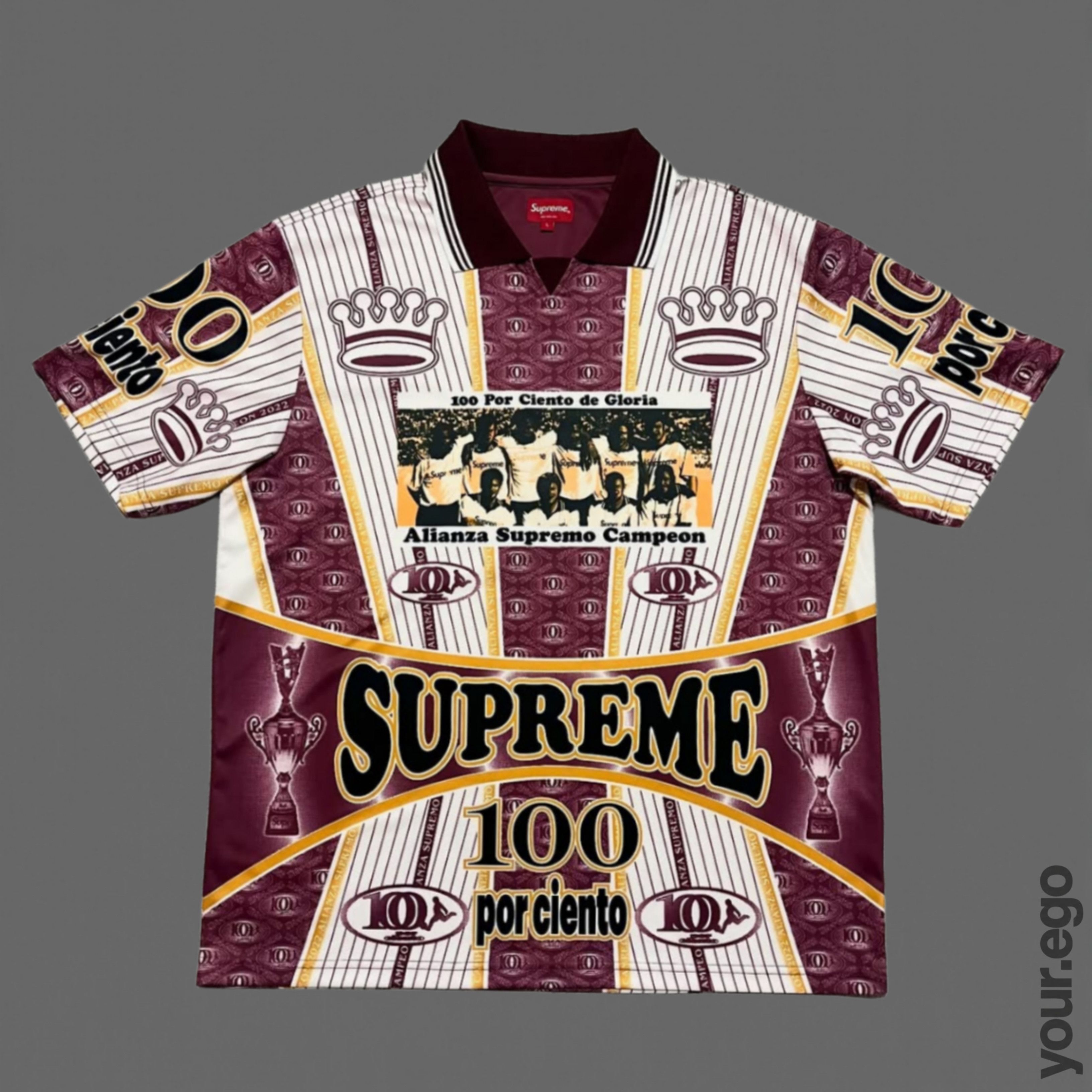 Supreme Supreme Superior Performance Soccer Jersey SS25 Red BNWT