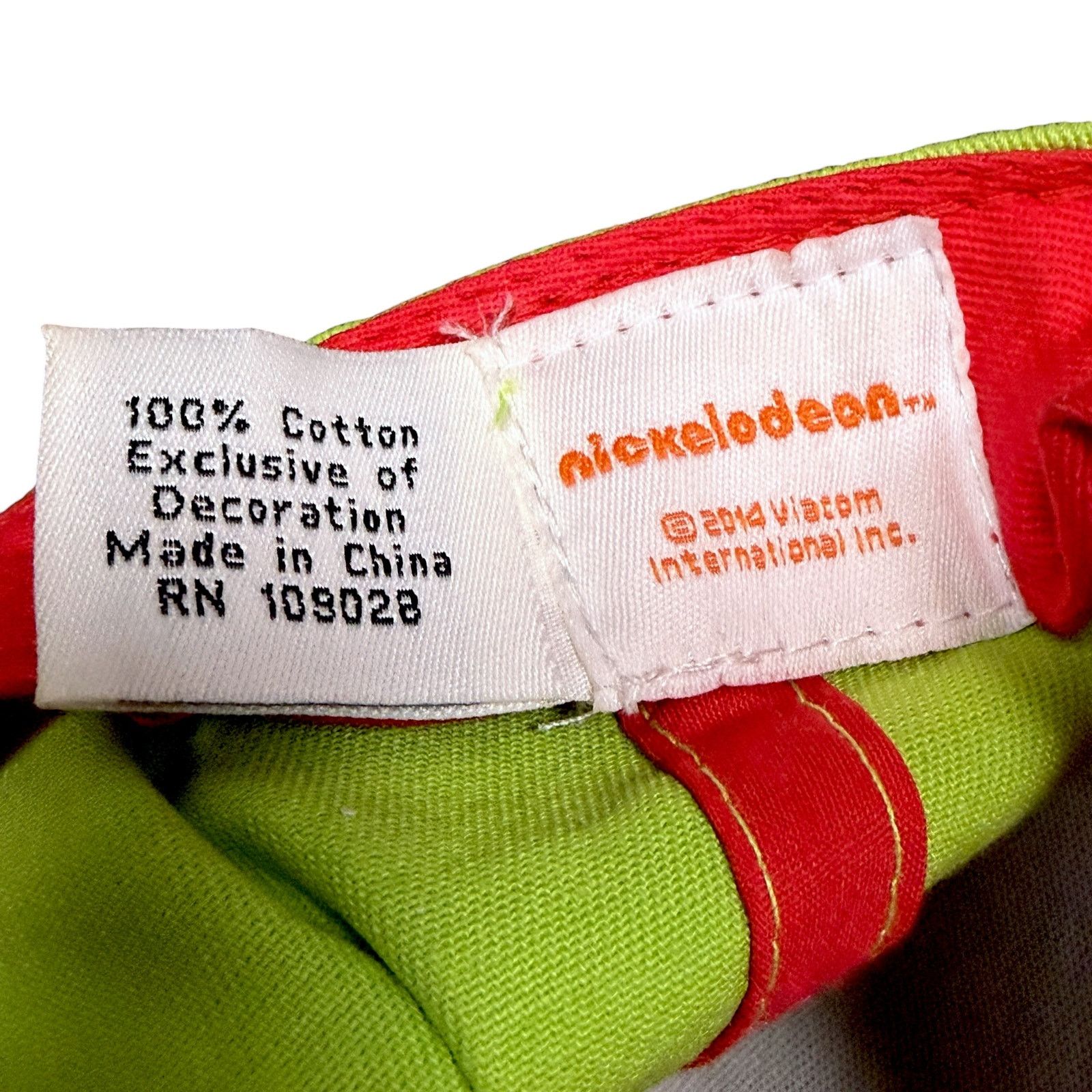 Nickelodeon Teenage Mutant Ninja Turtles TMNT Raphael Adult Pizza Hat Size ONE SIZE - 6 Thumbnail
