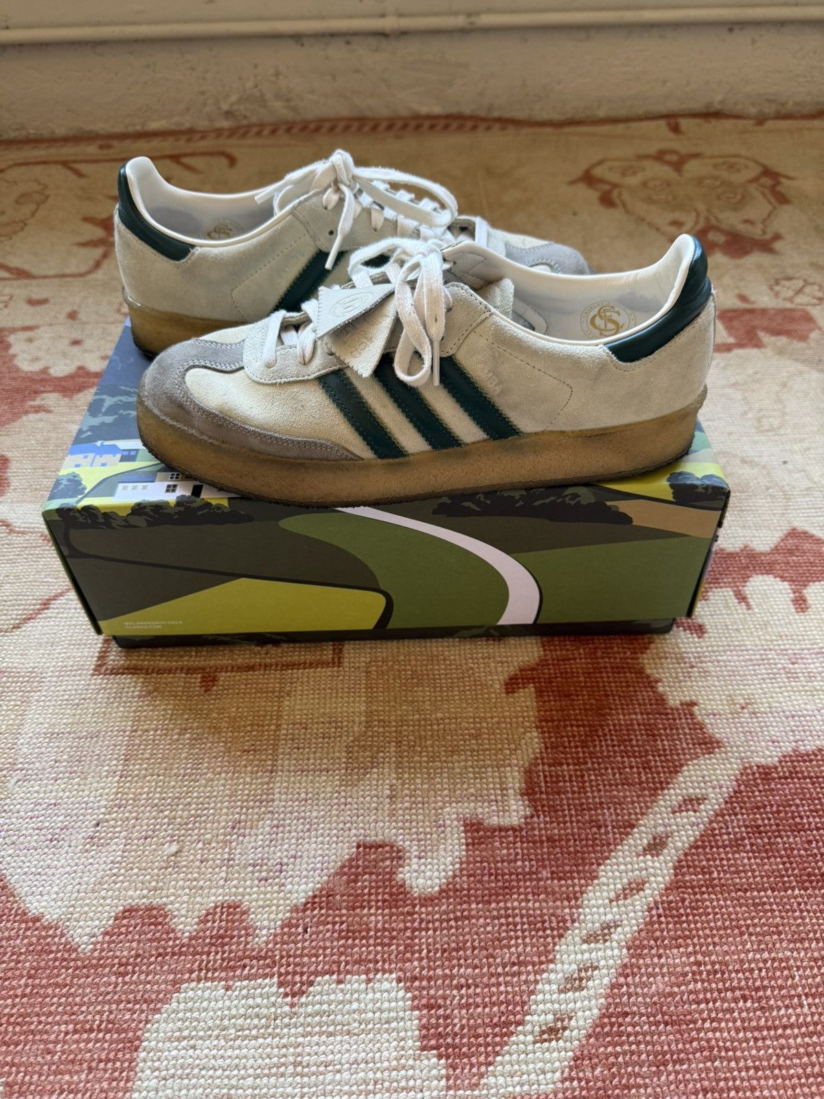 Adidas × Clarks × Kith adidas Clarks 8th Street Kith Sambas ID7297 Size US 11 / EU 44 - 1 Thumbnail