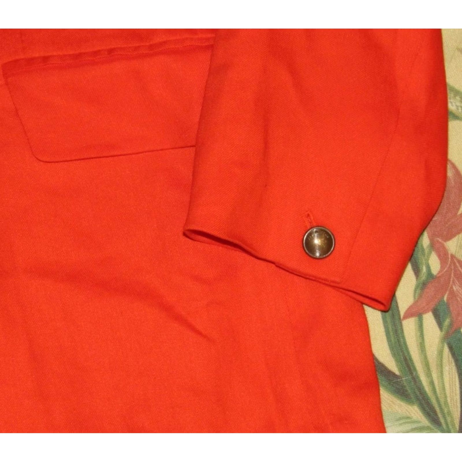 Rag & Bone RAG & BONE Orange Linen Blend Blazer Jacket 8 Blazer Women XS? Size M / US 6-8 / IT 42-44 - 3 Thumbnail