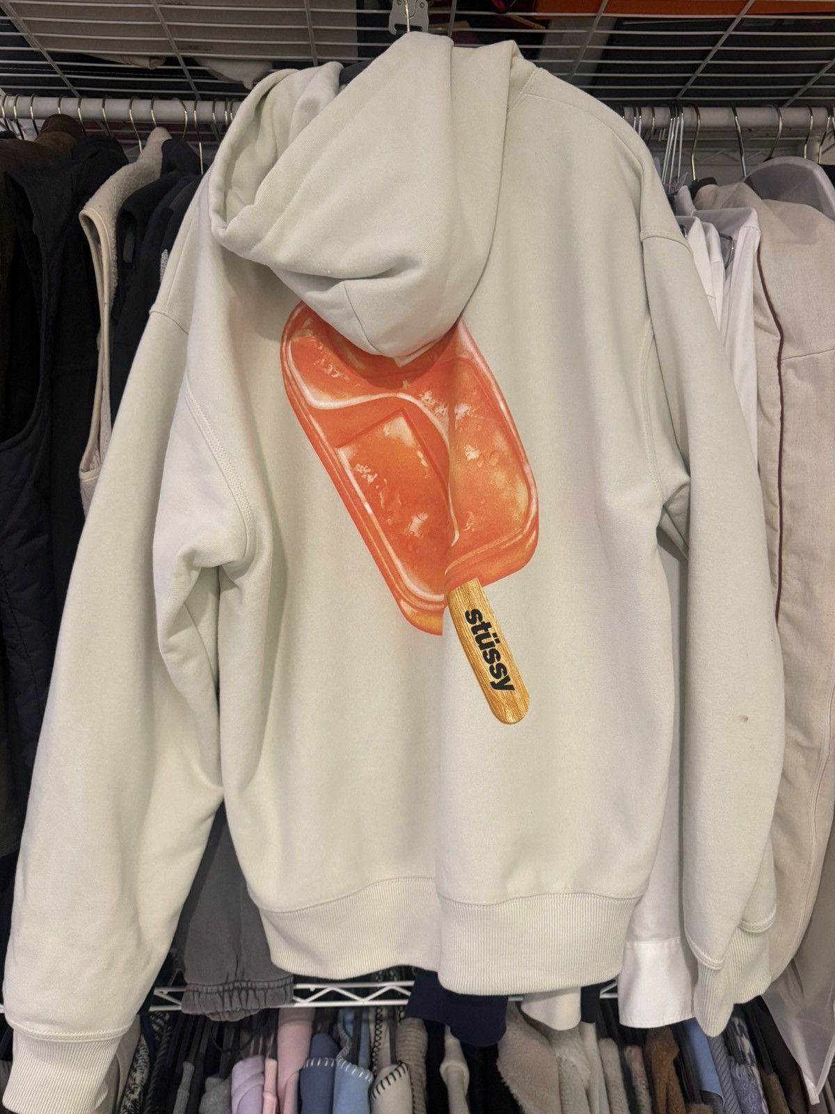 Stussy Stussy Popsicle Hoodie 'Stone' Size US L / EU 52-54 / 3 - 2 Thumbnail