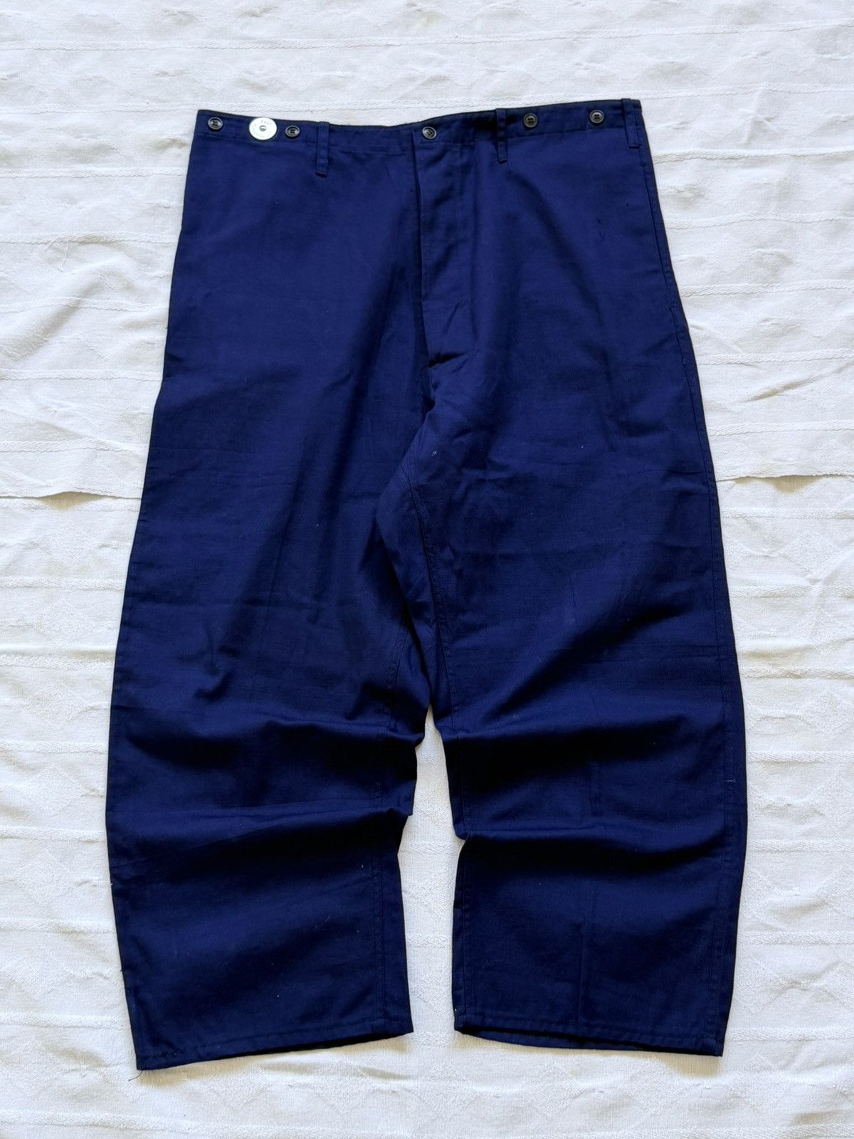 Vetra Vintage 80s French Workwear Sanfor Pants Size US 32 / EU 48 - 1 Thumbnail