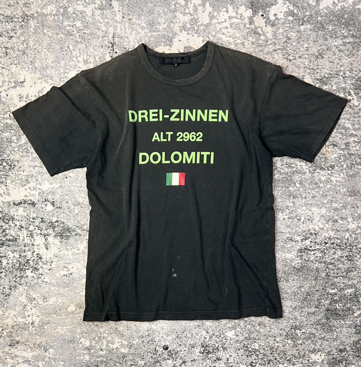 JUNYA WATANABE MAN LOVE Poem T 黒タグ Comme des Garcons × Junya Watanabe × Vintage SS02 Junya Watanabe