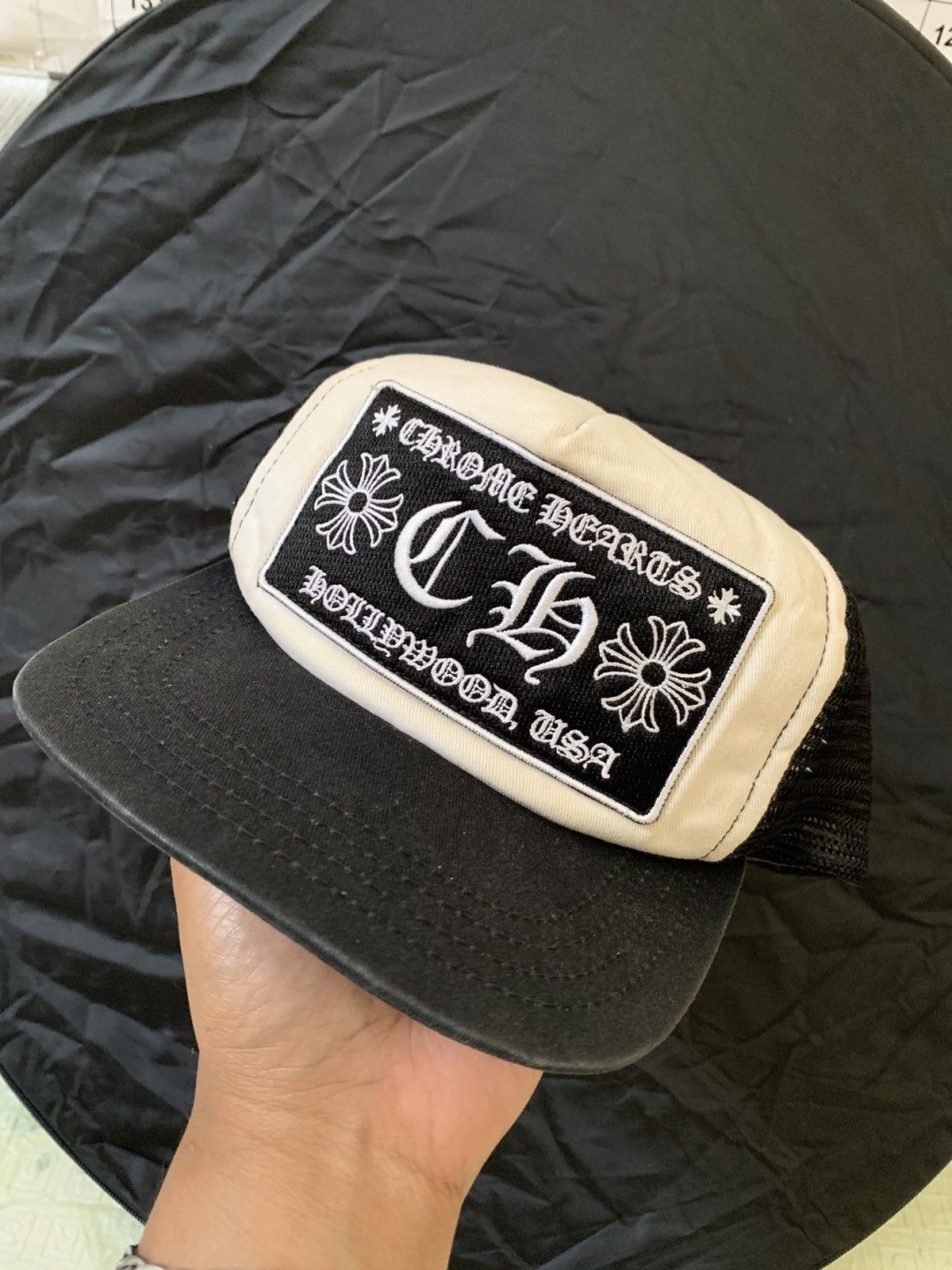 Chrome Hearts Chrome hearts trucker hat | Grailed