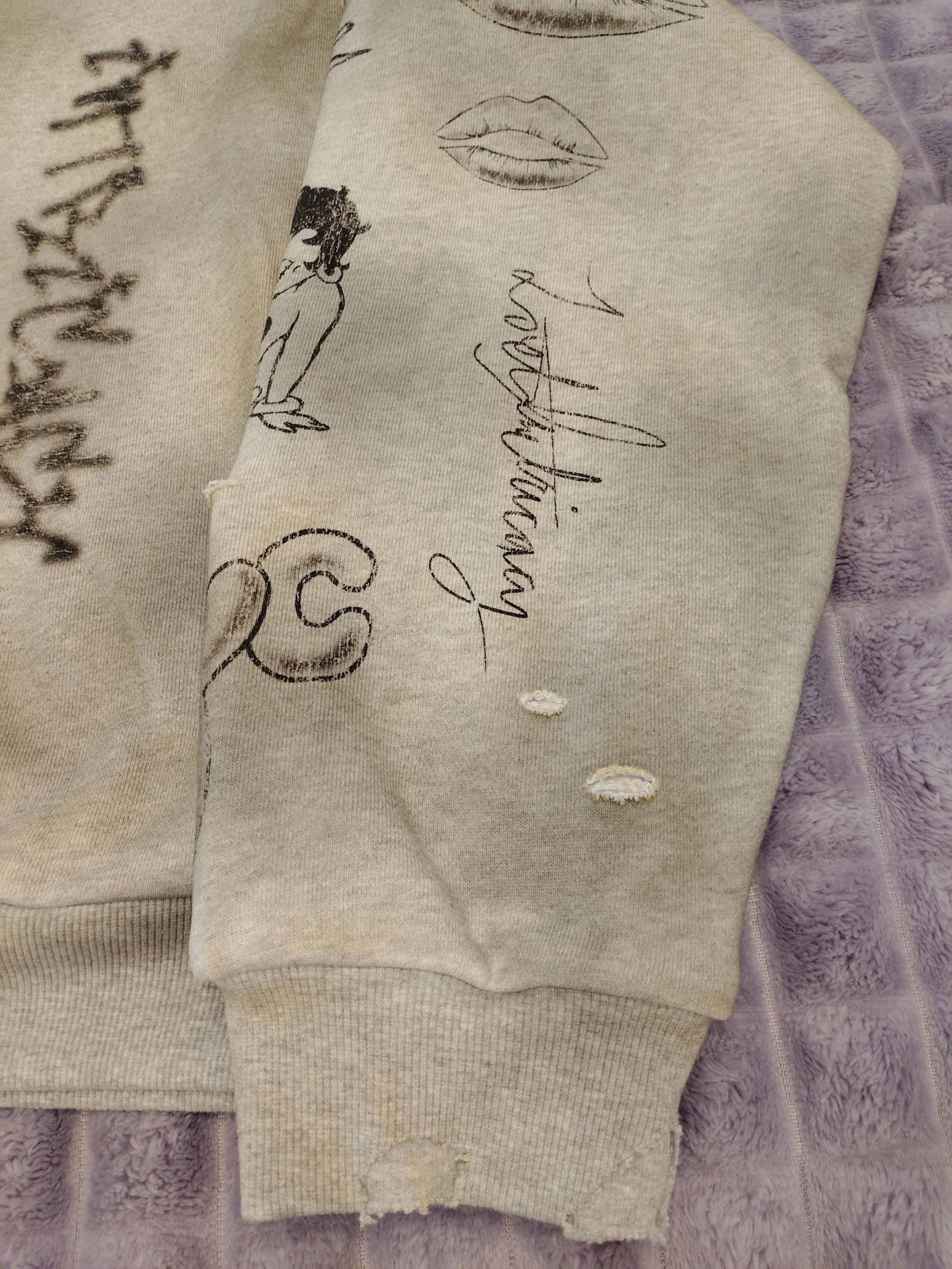 LOST INTRICACY Lost Intricacy Gray Lost Memories Hoodie Size US XXL / EU 58 / 5 - 10 Thumbnail