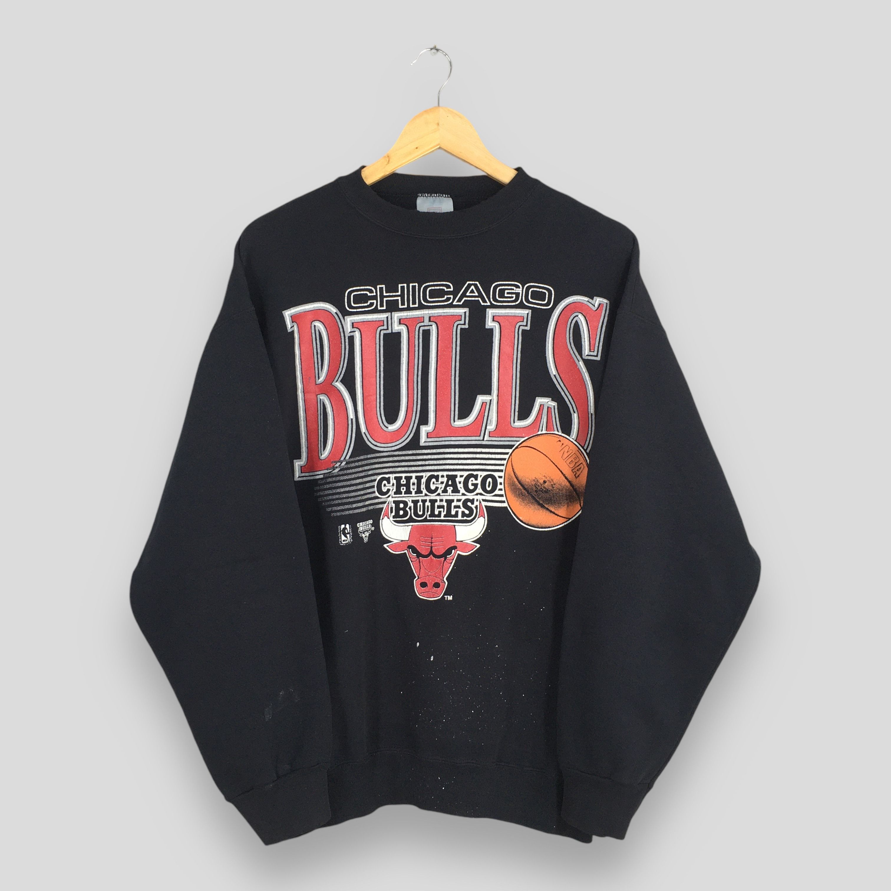 NBA Vintage Chicago Bulls NBA Black Sweatshirt XLarge Size US XL / EU 56 / 4 - 1 Thumbnail