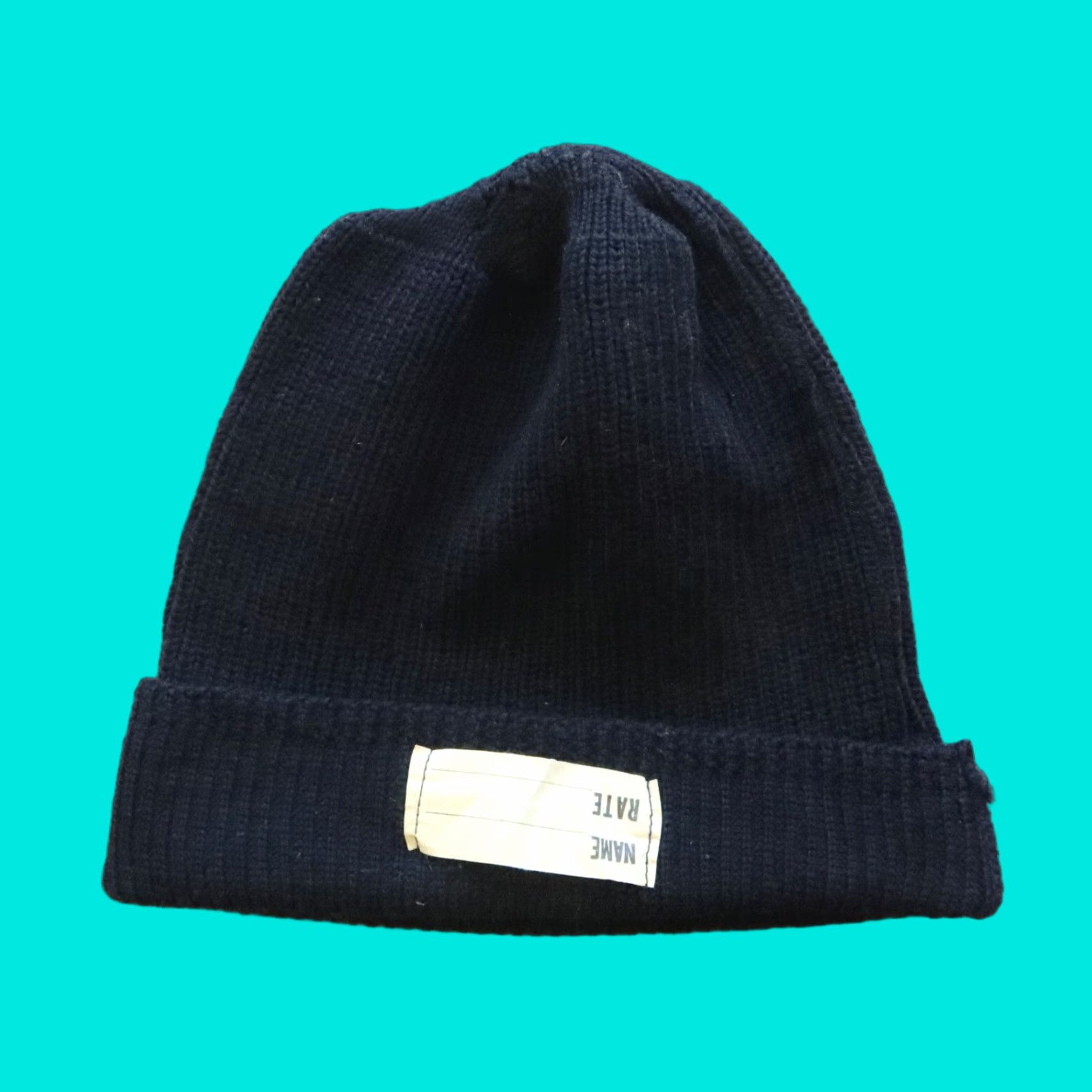 Swatch VINTAGE US Navy Wool Watch Cap Beanie #2 Size ONE SIZE - 1 Thumbnail