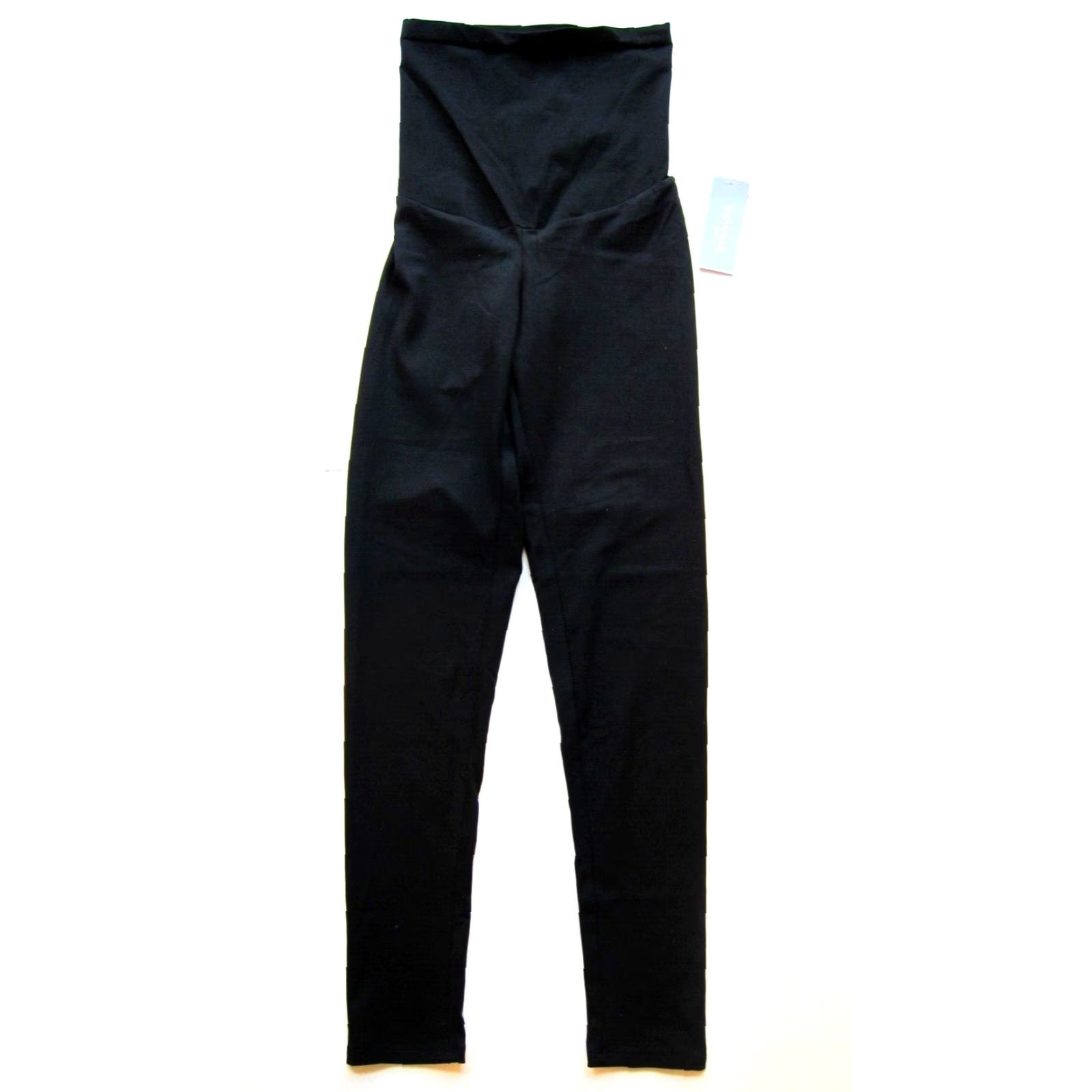 Vintage Motherhood Black Stretch High Waist Skinny Maternity Legging Pant Small Size 28" / US 6 / IT 42 - 2 Thumbnail
