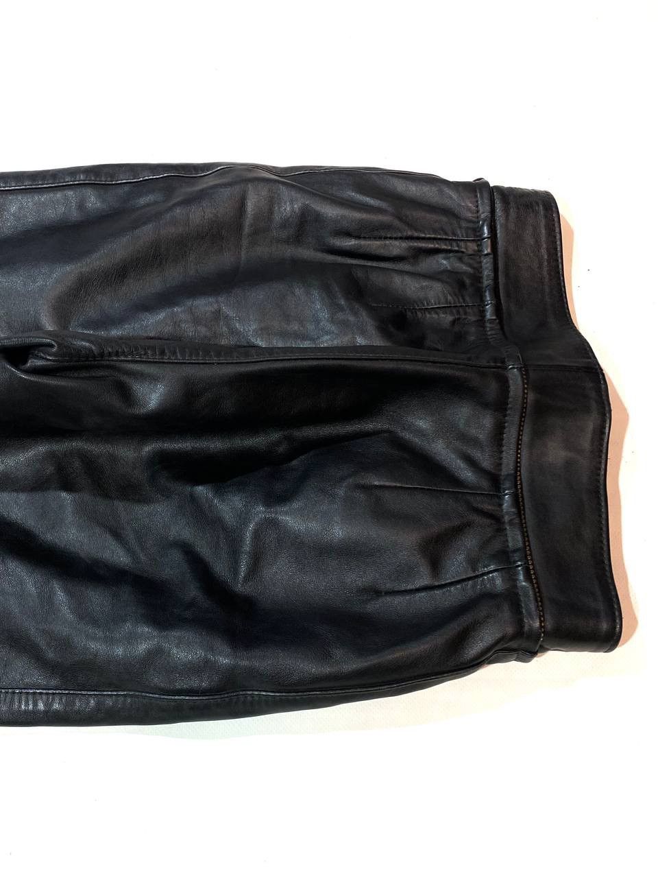 Leather × Vintage Harro Vintage Avangarde Racing Biker Leather Pants Size US 29 - 10 Thumbnail