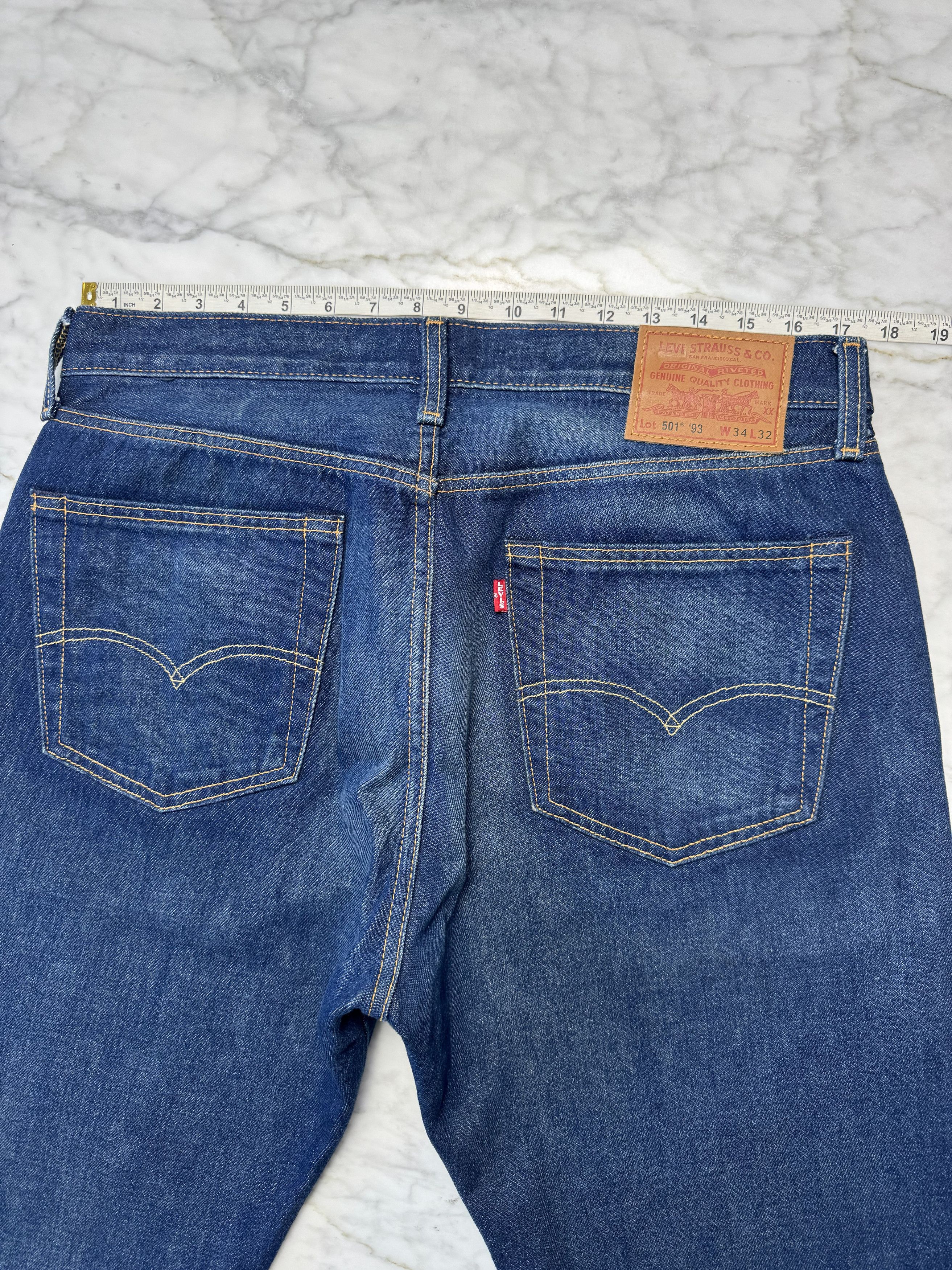 Levi's 501® '93 Straight Fit Jeans Size US 34 / EU 50 - 6 Thumbnail