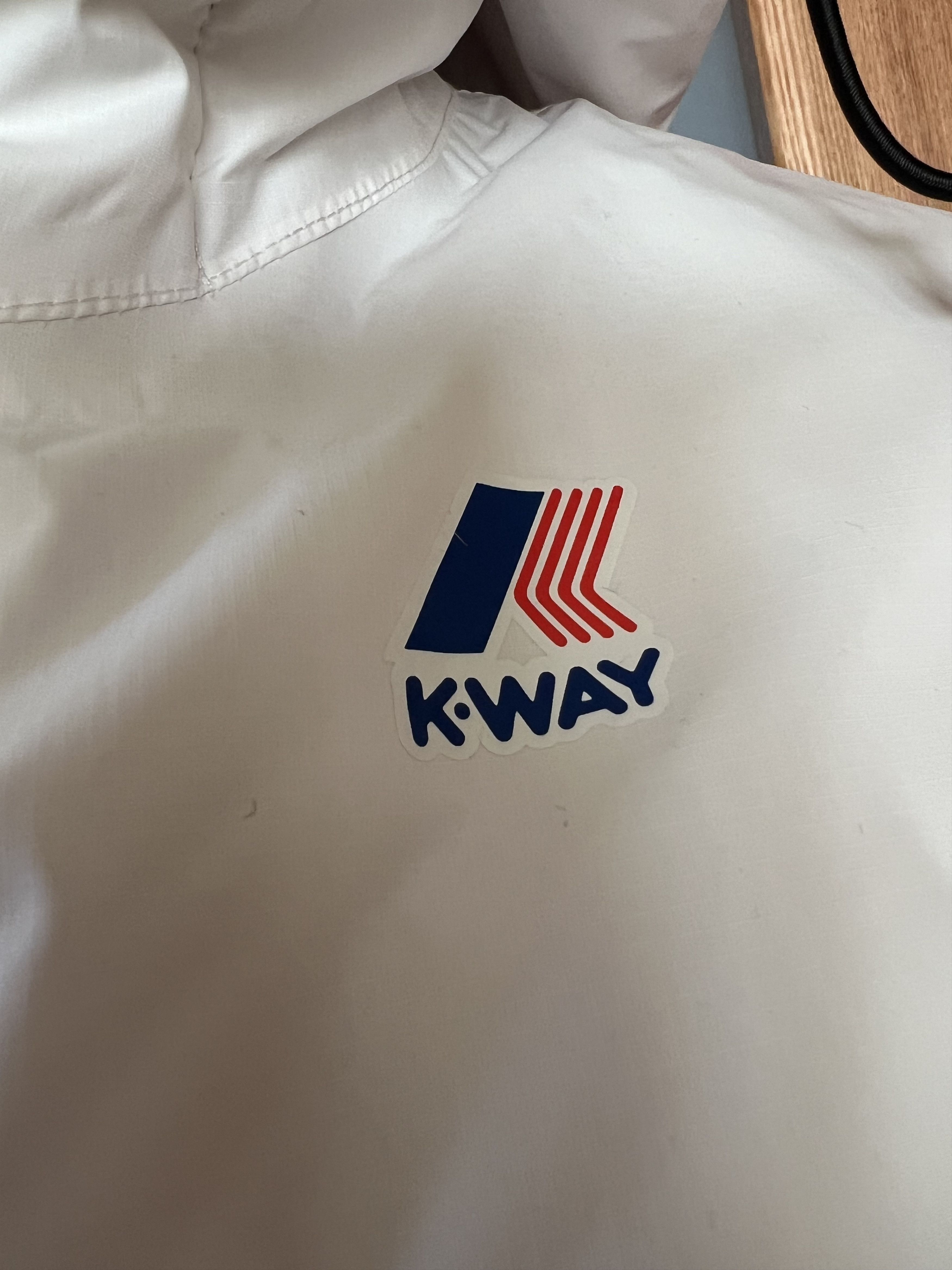 K-Way K-Way white beautiful warmed jacket Size US L / EU 52-54 / 3 - 5 Thumbnail