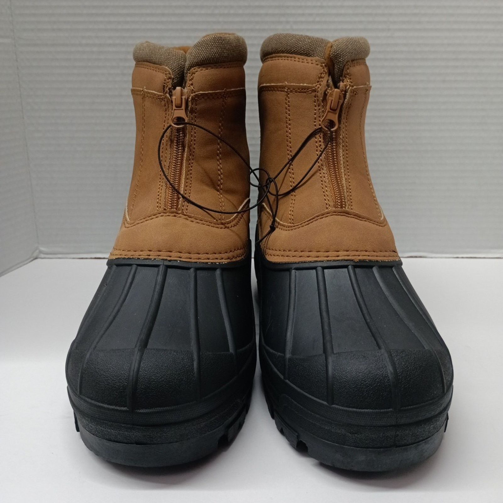 London Fog London Fog Holborn Winter Boot Brown/Black US Men's Size 9M Size US 9 / EU 42 - 2 Thumbnail