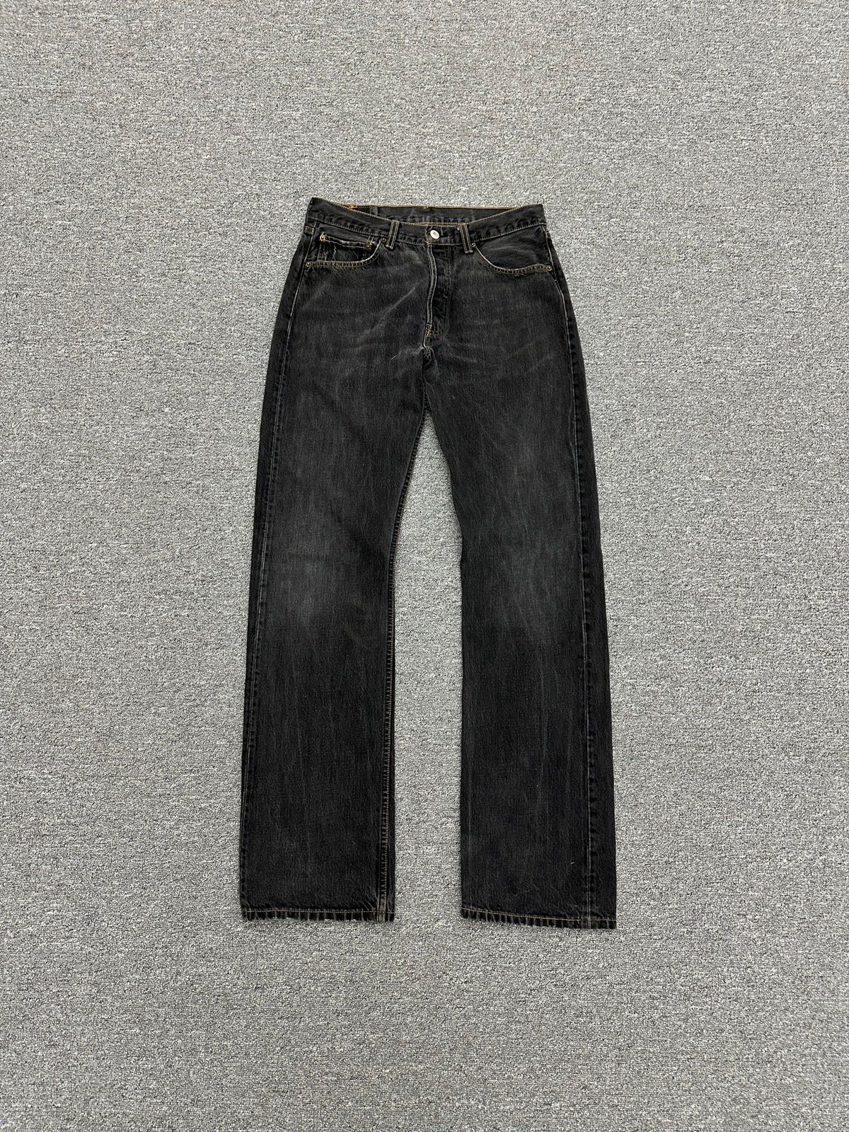 Vintage Vintage 501 Levi’s Faded Black Denim Pants Size US 32 / EU 48 - 4 Thumbnail