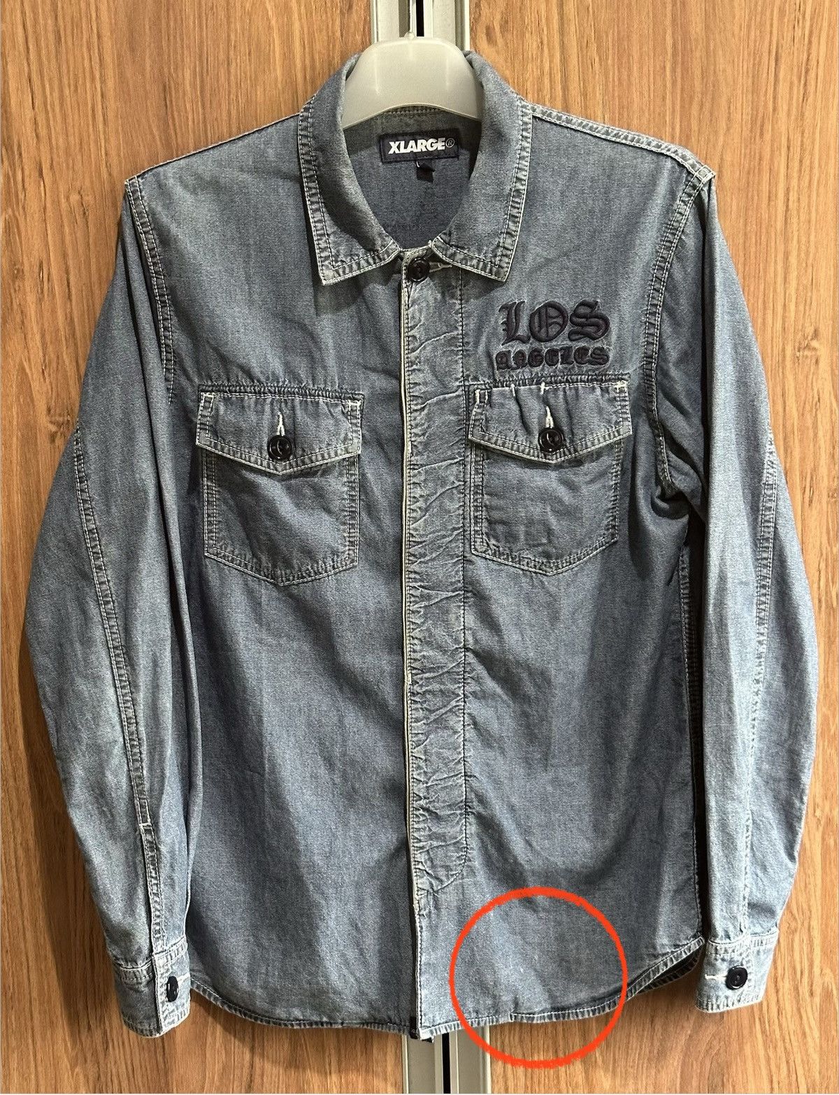 Xlarge XLARGE DENIM SHIRT #91 Size US S / EU 44-46 / 1 - 2 Thumbnail