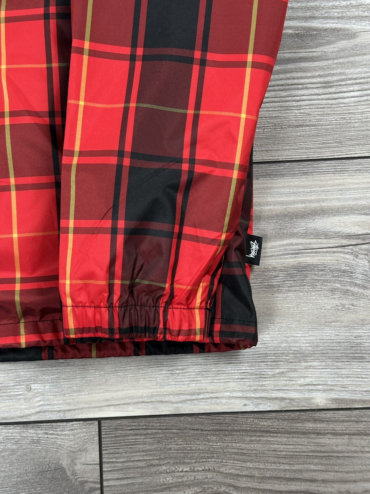 Stussy × Vintage Stussy Cruize Plaid Coach Jacket Size US S / EU 44-46 / 1 - 5 Thumbnail