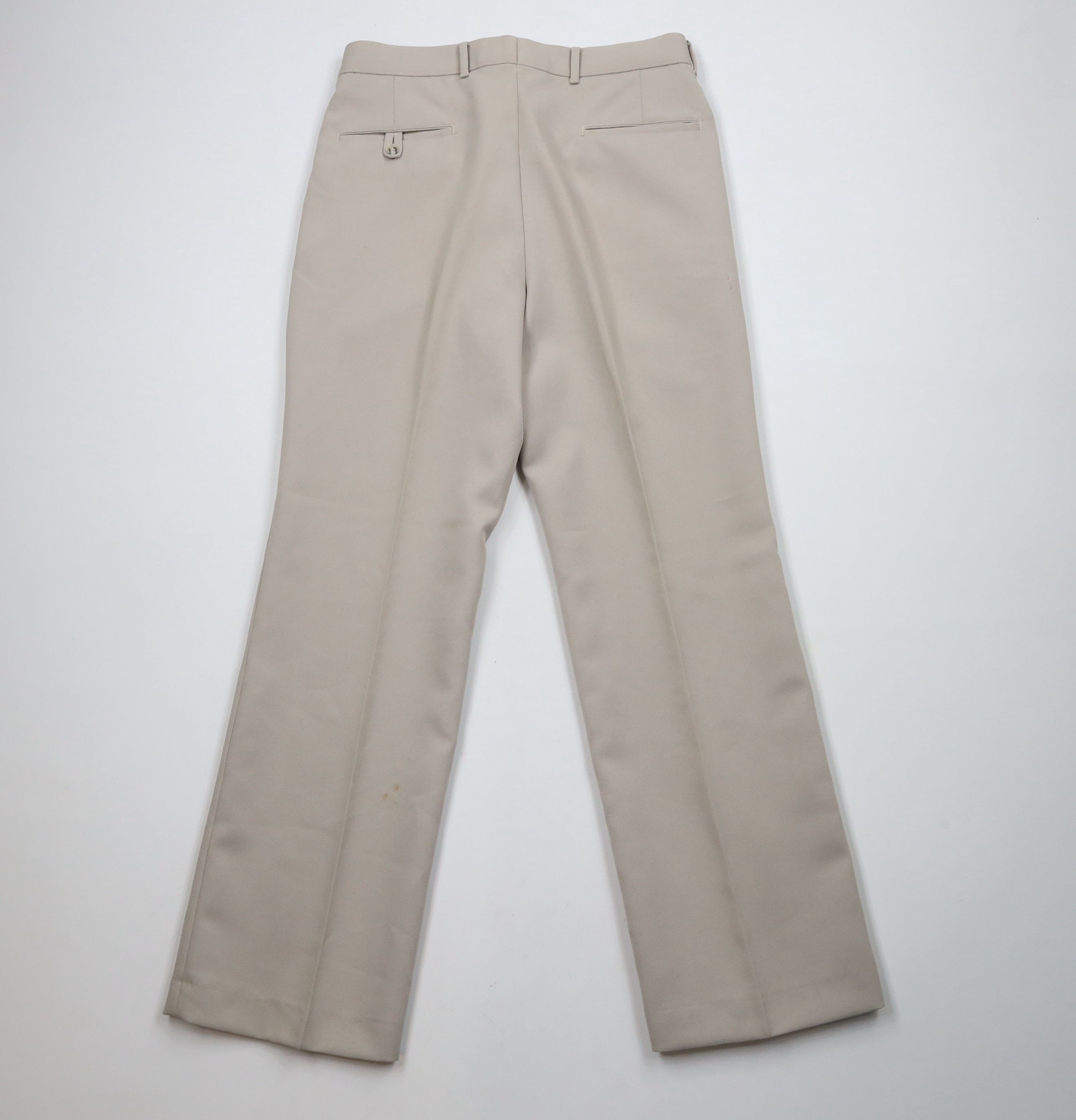 Vintage Vintage 70s Streetwear Knit Flared Wide Leg Chino Pants Size US 32 / EU 48 - 11 Thumbnail