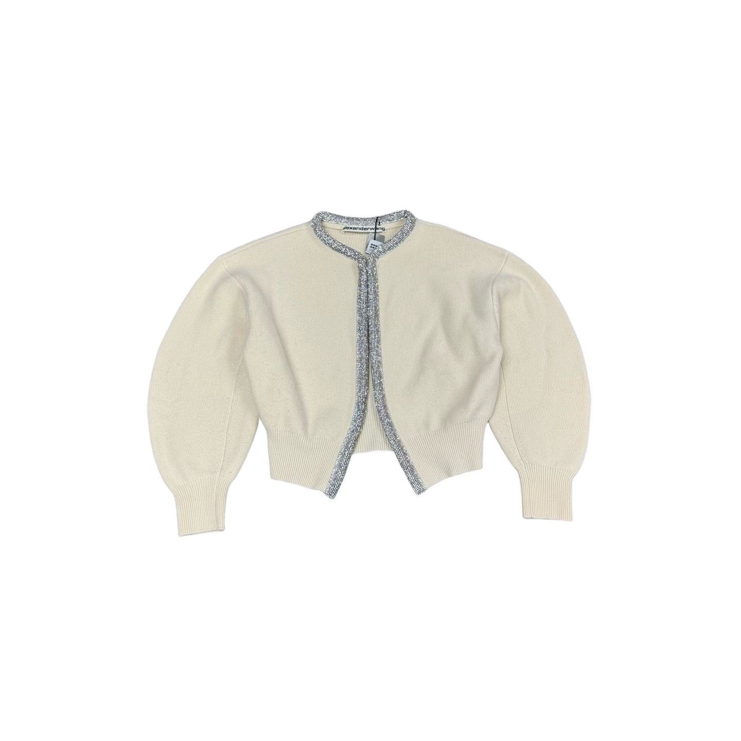 Alexander Wang Alexander Wang Crystal Trim Cardigan XS Size XS / US 0-2 / IT 36-38 - 1 Thumbnail