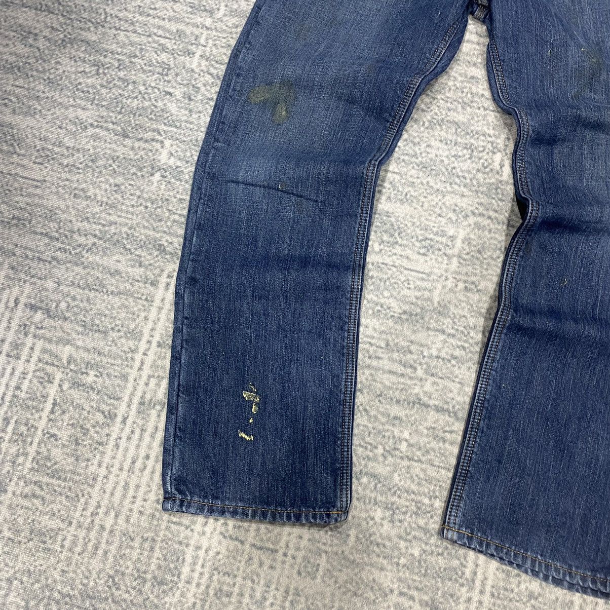 Carhartt Sick☠️ Carhartt Paint Splatter Jeans Workwear Winter 90s Size US 34 / EU 50 - 3 Thumbnail