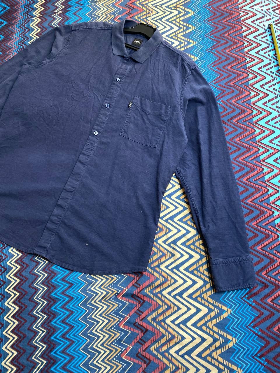 Hugo Boss Vintage Y2K shirt Hugo Boss regular fit streetwear Size US L / EU 52-54 / 3 - 7 Thumbnail