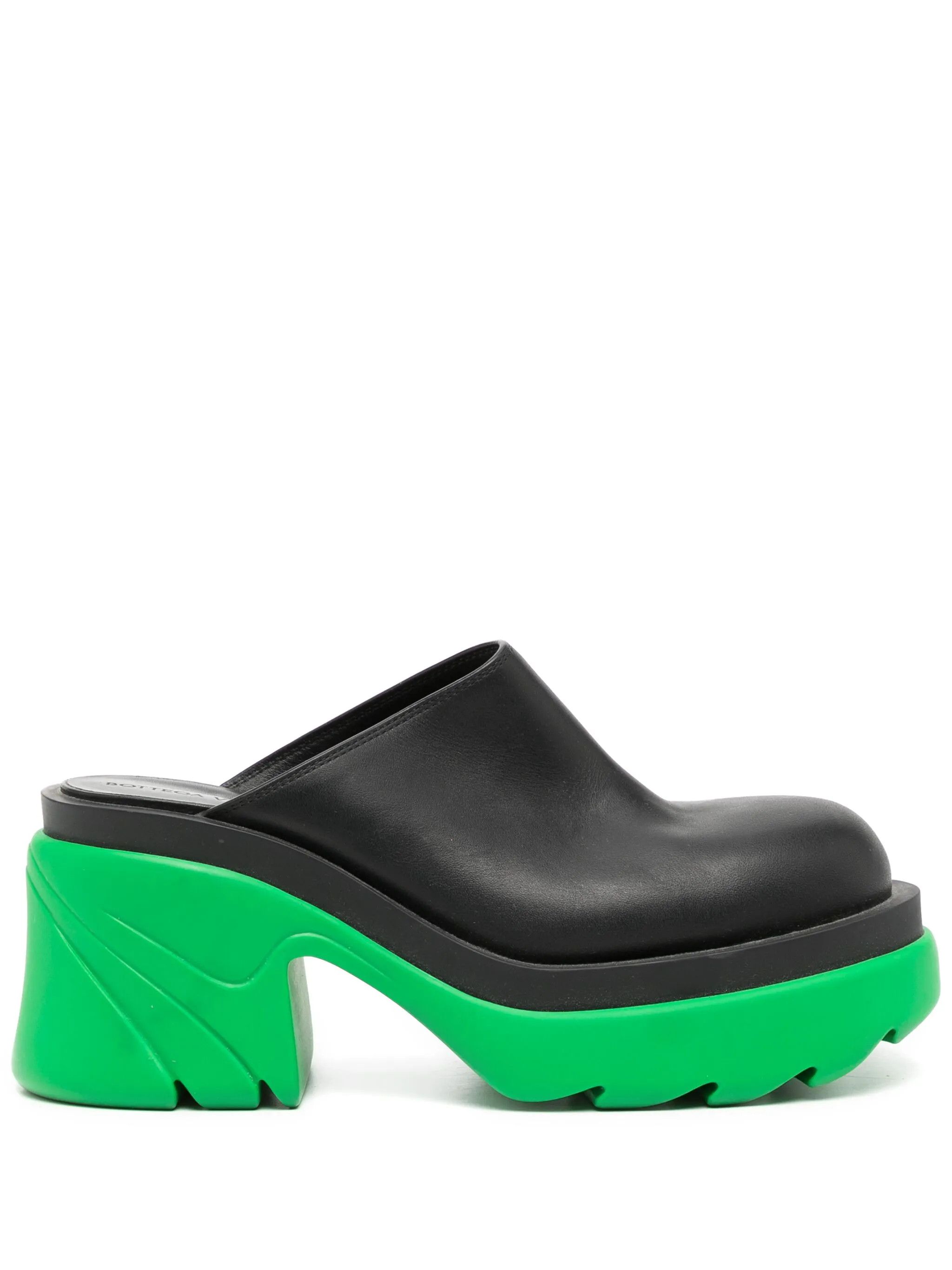 Bottega Veneta o1y0725 Leather Mules in Black Size US 4.5 / IT 34.5 - 1 Thumbnail