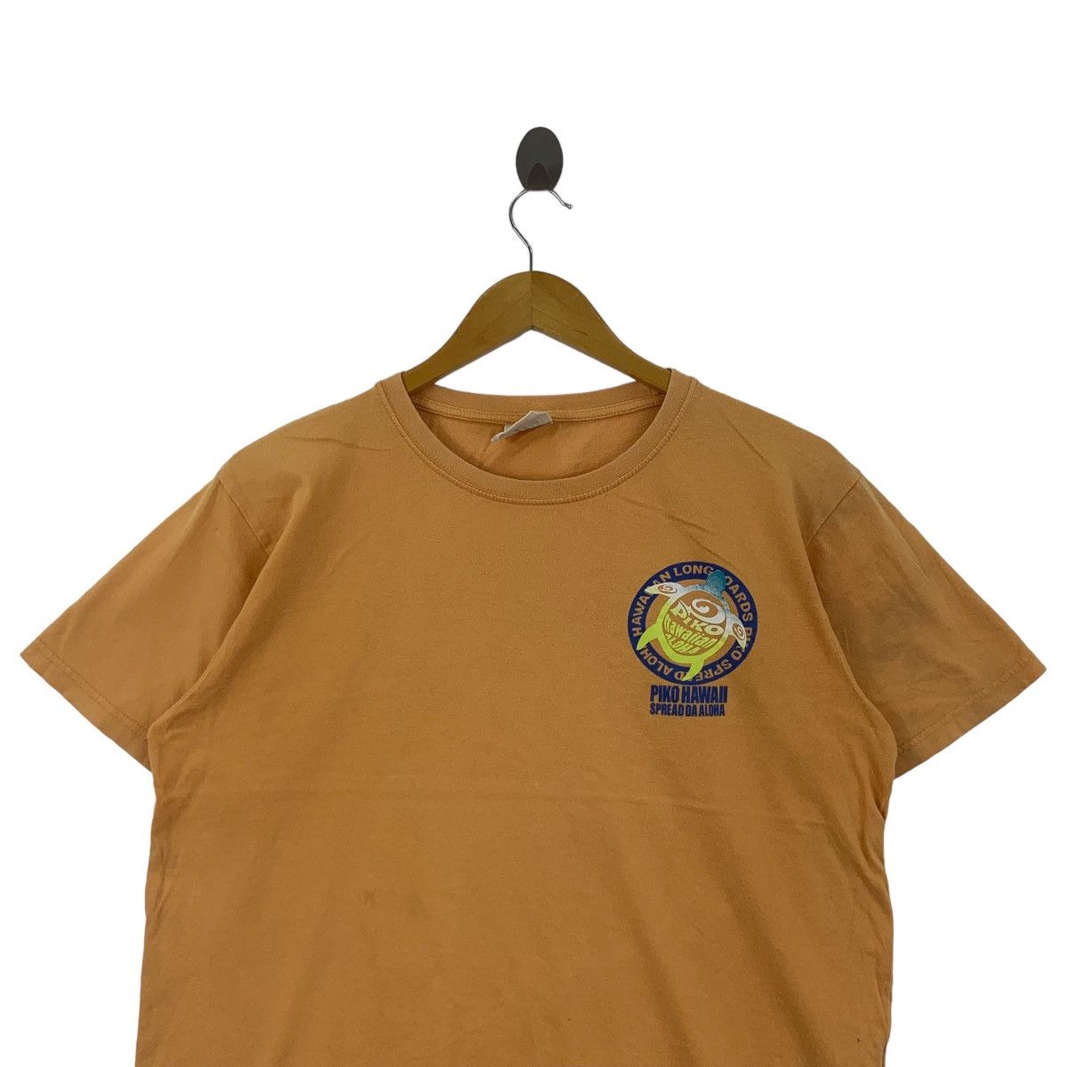 Vintage Vintage PIKO HAWAII ALOHA Sea Turtle Nature Tee Shirt Size L / US 10 / IT 46 - 2 Thumbnail