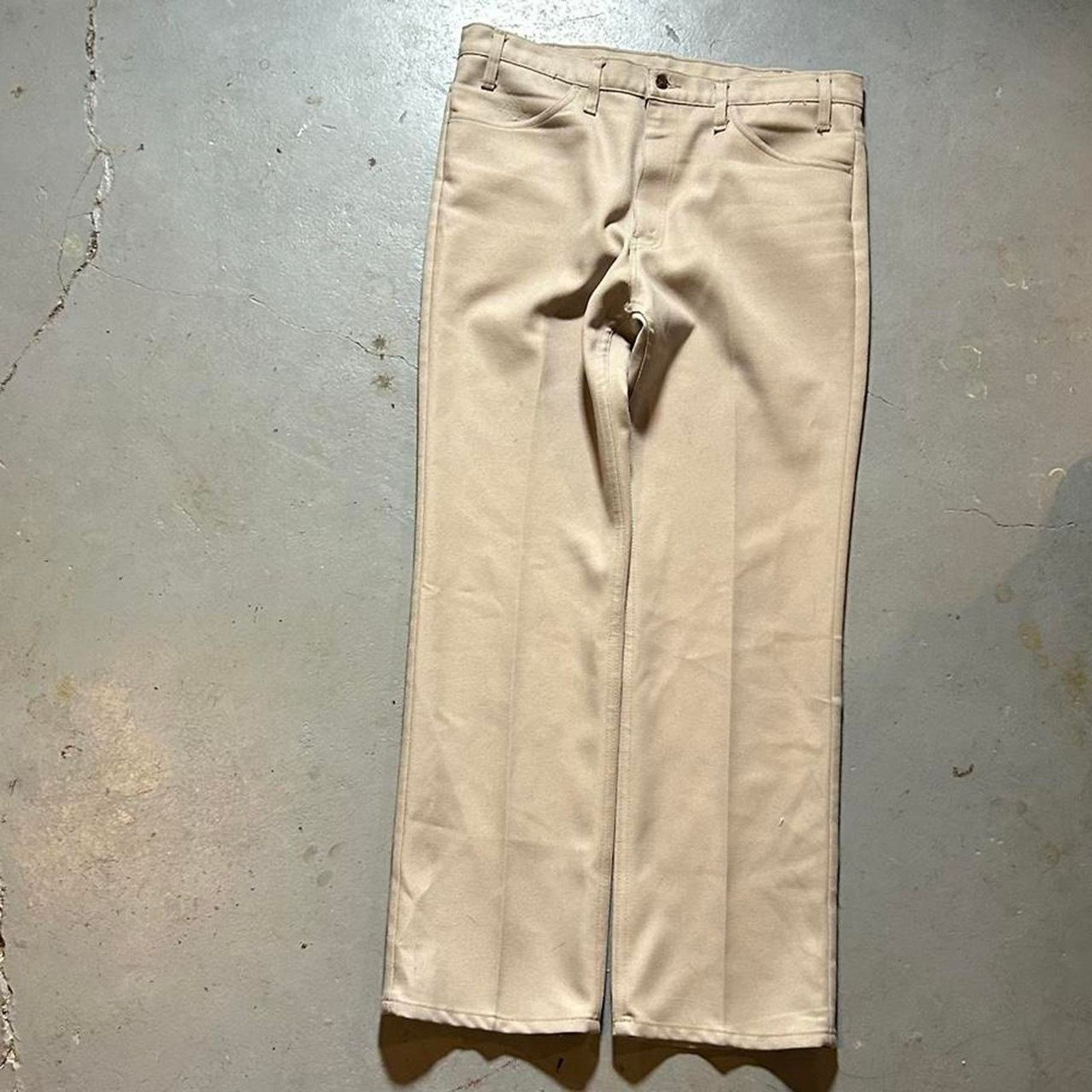 Levi's 70s levis tan disco pants usa Size US 36 / EU 52 - 7 Thumbnail