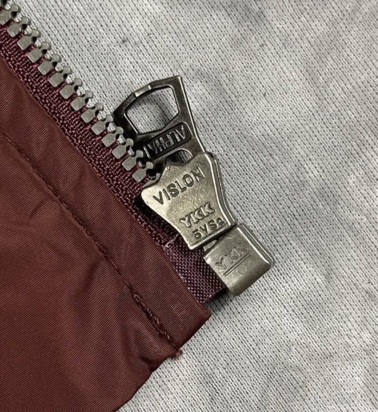 Alpha Industries × Vintage Alpha Industries Dept Bomber Jacket Size US L / EU 52-54 / 3 - 7 Thumbnail