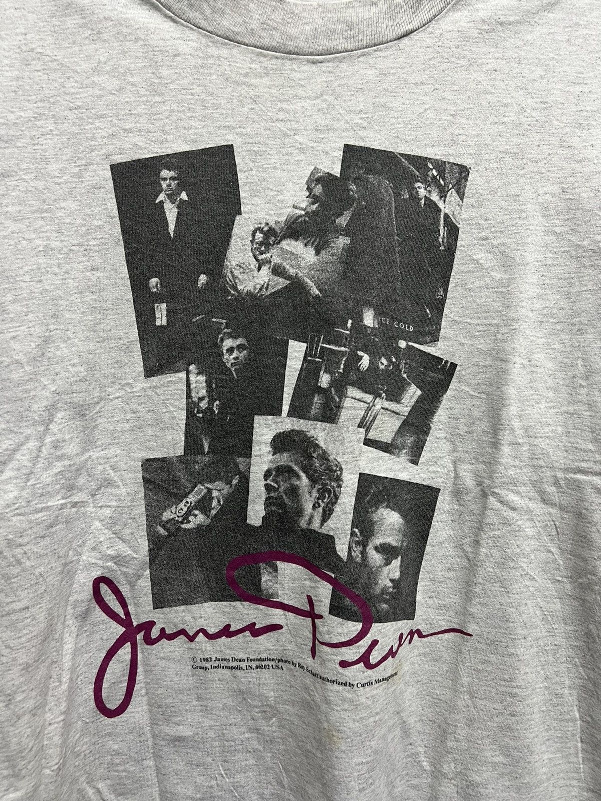Vintage Vintage 90’s James Dean Movie Tee Size US M / EU 48-50 / 2 - 2 Thumbnail