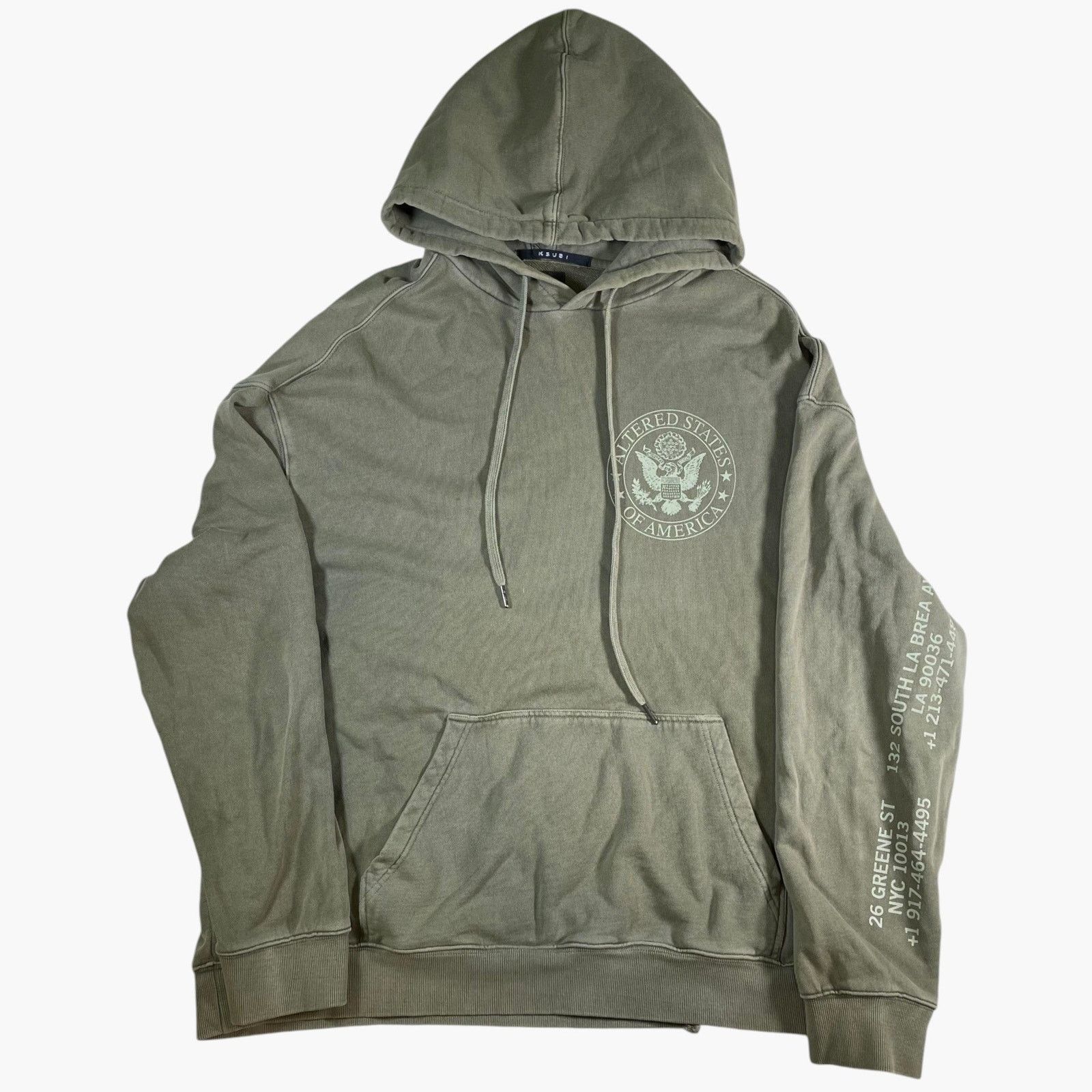 Ksubi Ksubi Altered States Of America Hoodie Size US XL / EU 56 / 4 - 1 Thumbnail