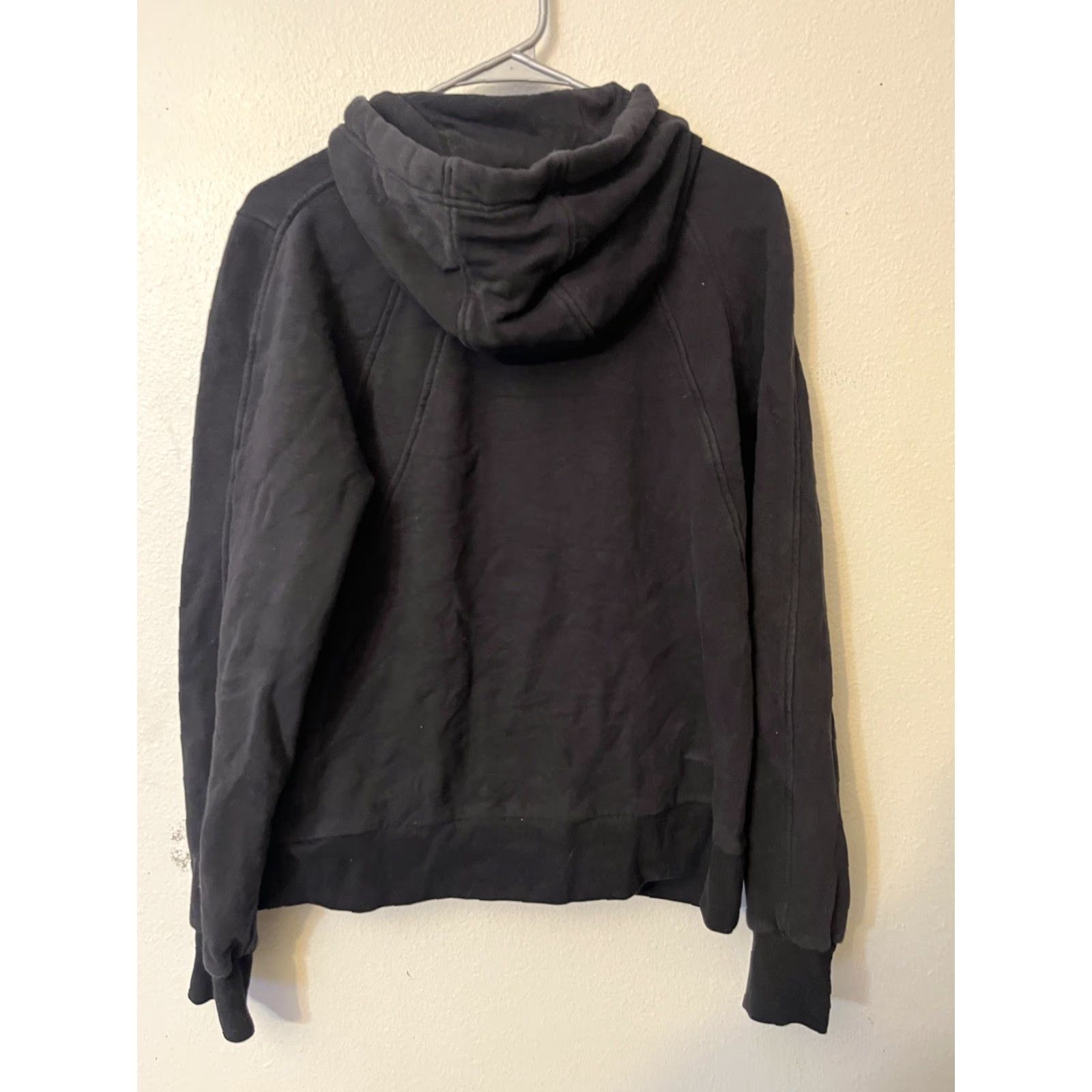 Athleta Athleta Hoodie Women's Size M Black Retroplush Revive Pullover Sweatshirt #659268 Size M / US 6-8 / IT 42-44 - 4 Thumbnail