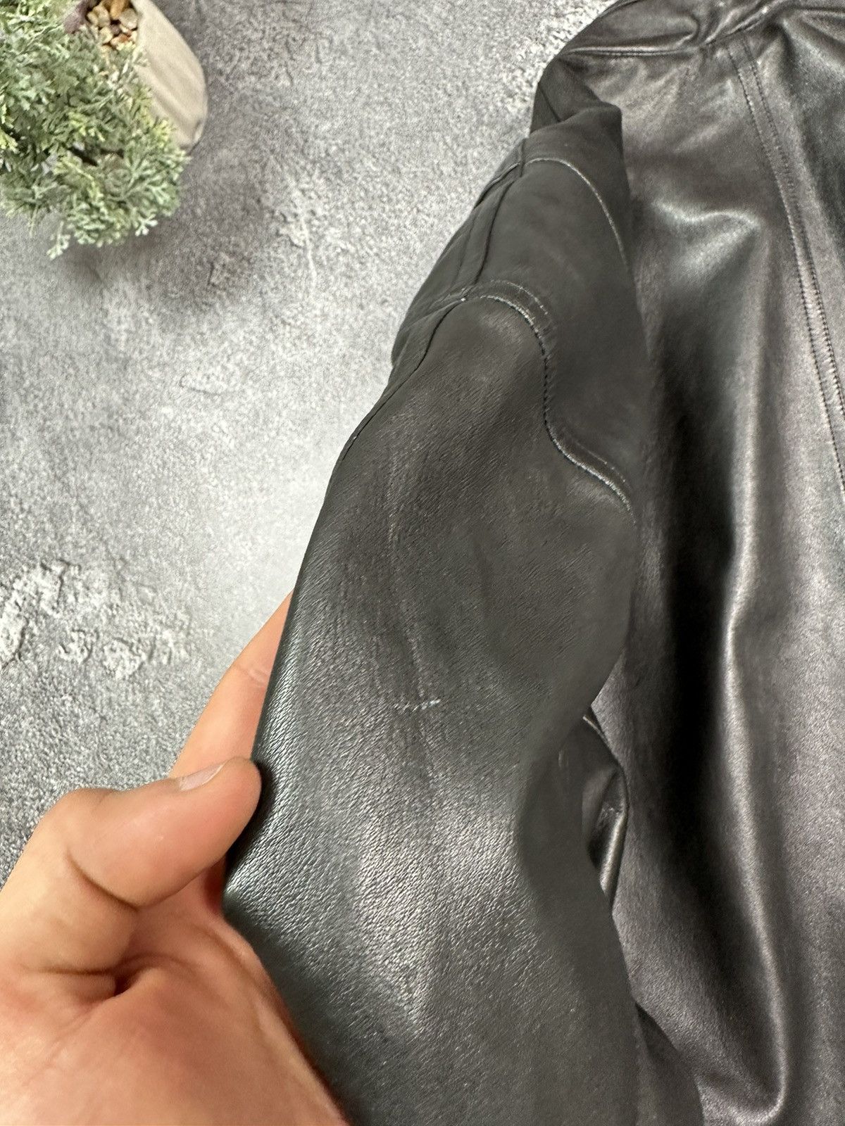 Vintage × Zilli Super RARE Zilli for Stephan Kelian leather oversized jacket Size US M / EU 48-50 / 2 - 25 Thumbnail