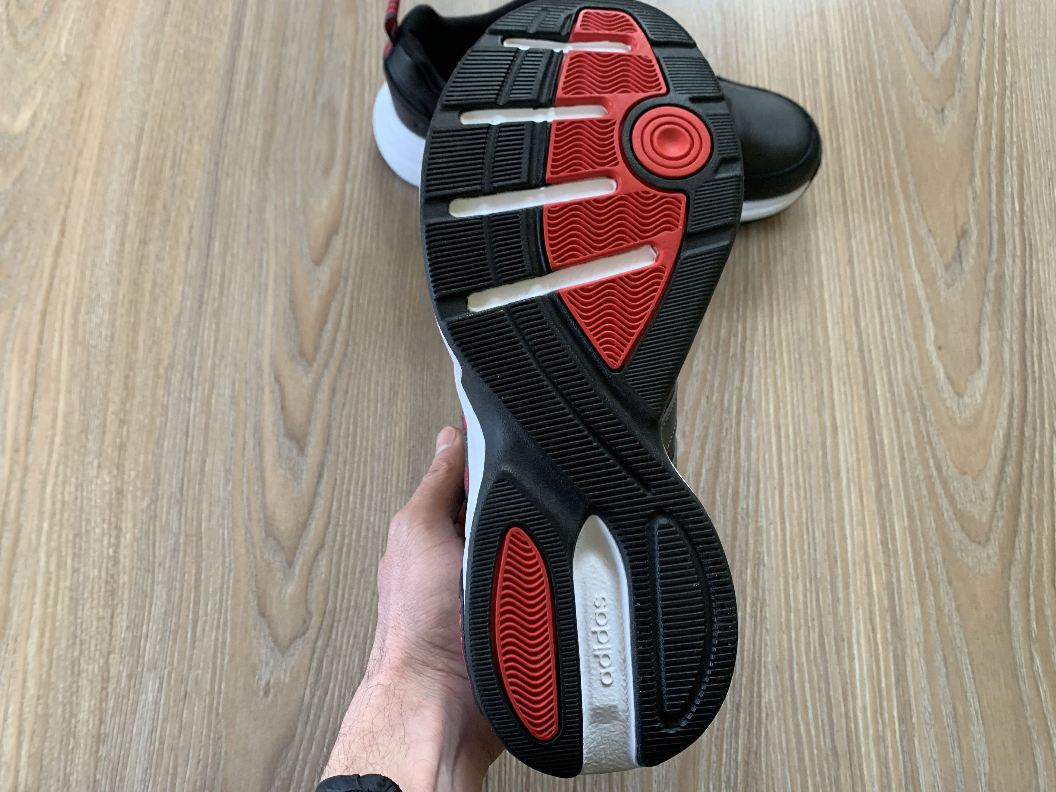 Mens Adidas Strutter Black Sneakers