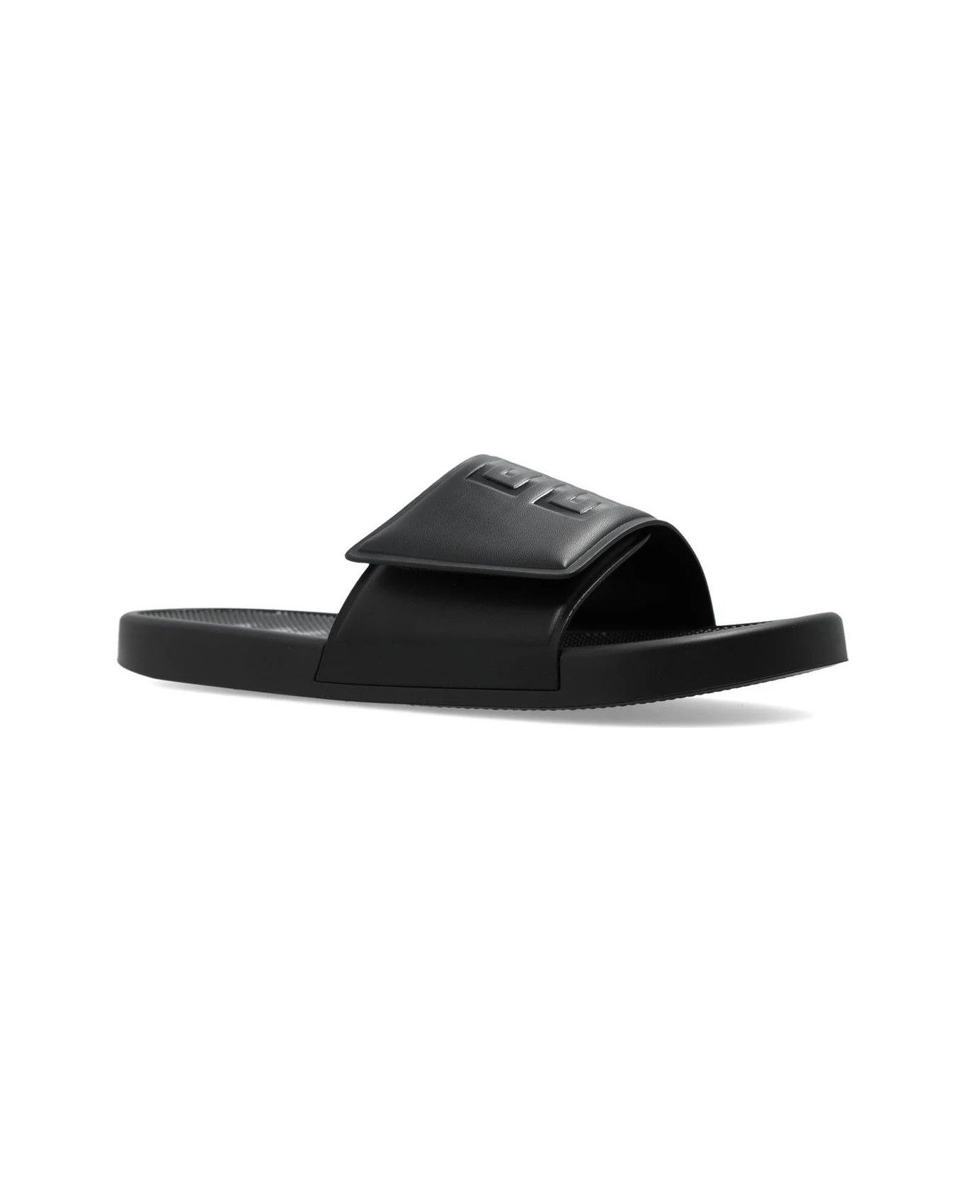 Givenchy o1n1vont0326 4g Emblem Flat Sandals in Black Size US 6 / EU 39 - 2 Thumbnail