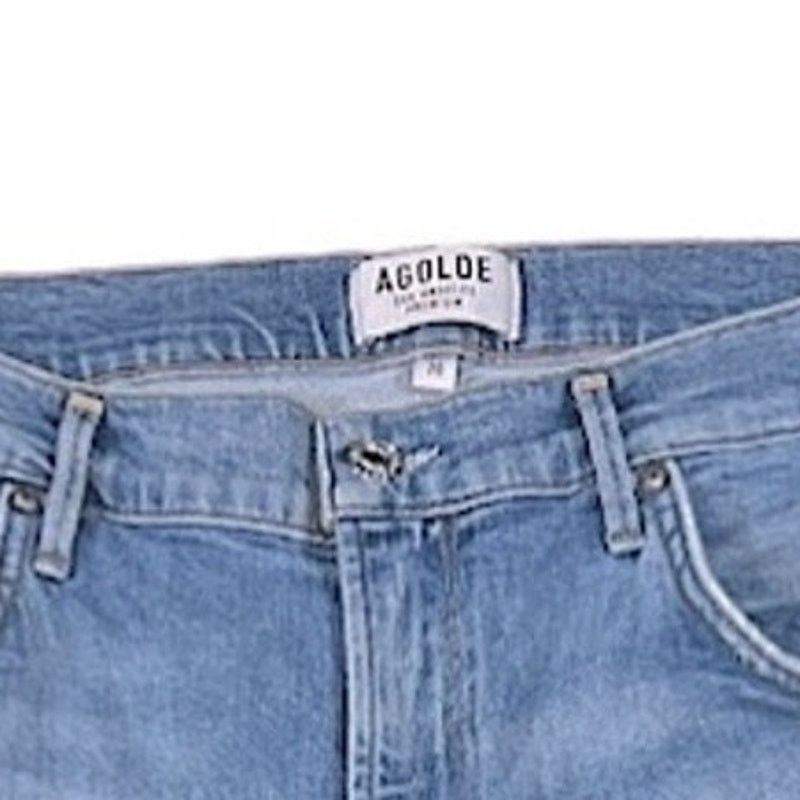 Agolde Agolde Blue Distressed Jeans | Size 28 Size 28" / US 6 / IT 42 - 5 Thumbnail
