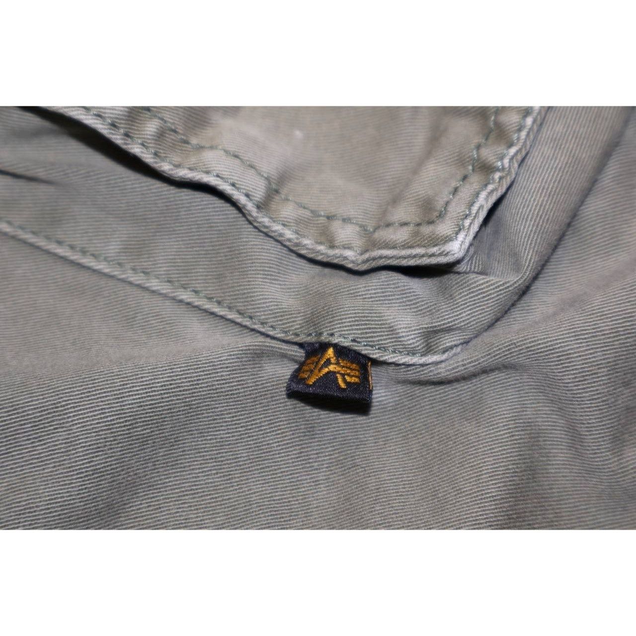 Alpha Industries Alpha Industries 38x30 Military Cargo Pants Green Canvas Size US 38 / EU 54 - 8 Thumbnail