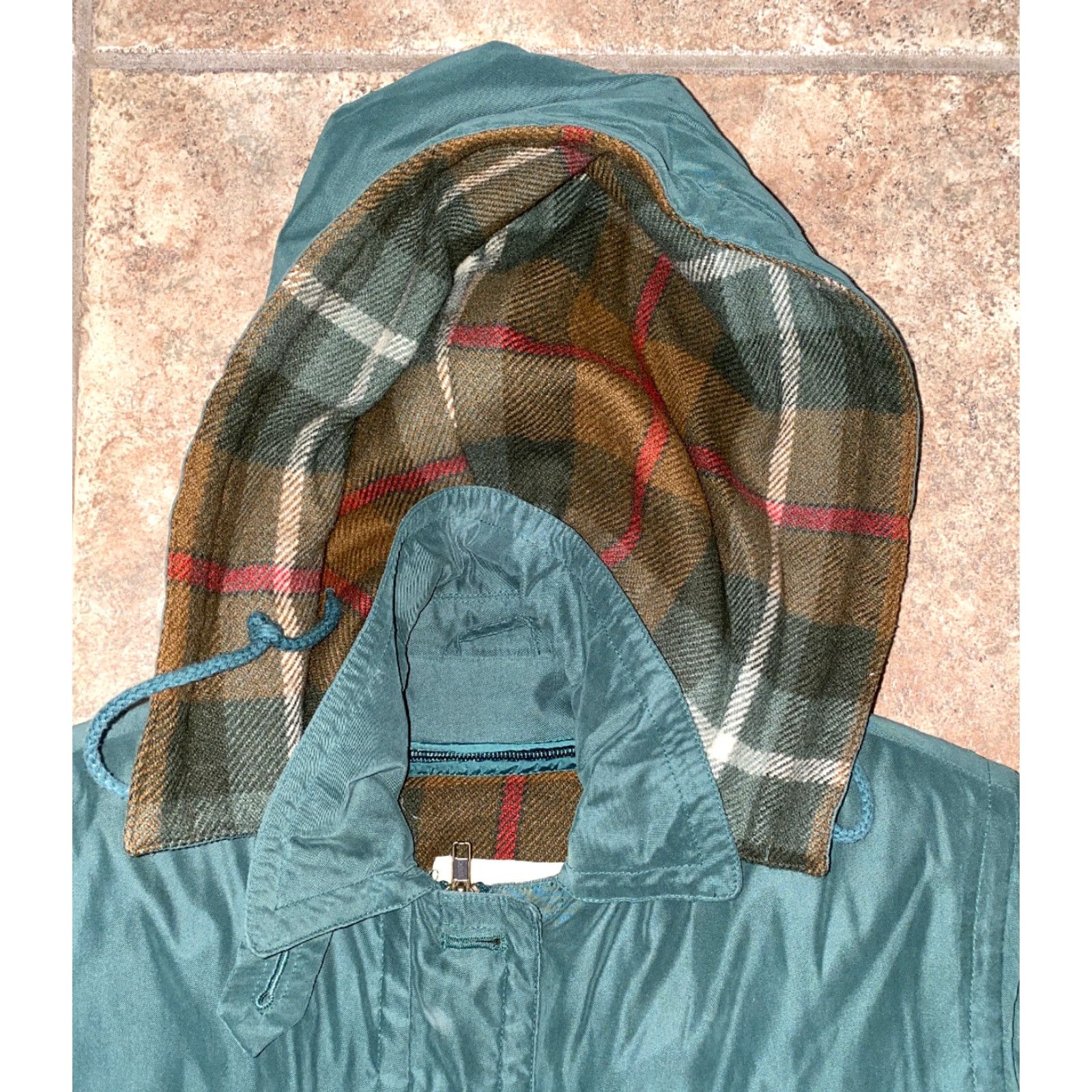 Eddie Bauer VINTAGE Eddie Bauer Jacket Women's Full Zip Green Polyester Plaid Lined Down XS Size XS / US 0-2 / IT 36-38 - 3 Thumbnail