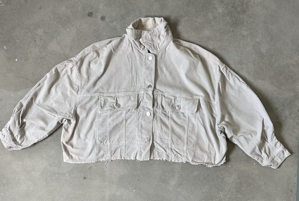Zara ZARA CROPPED SHIRT Size S / US 4 / IT 40 - 1 Thumbnail