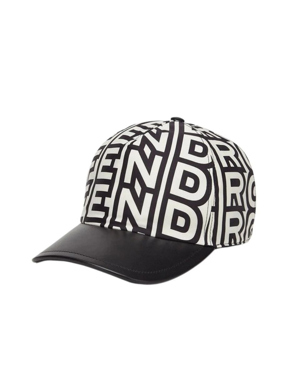 Fendi o1w1db10724 Size: OS / Hat in Black/White Size ONE SIZE - 1 Thumbnail