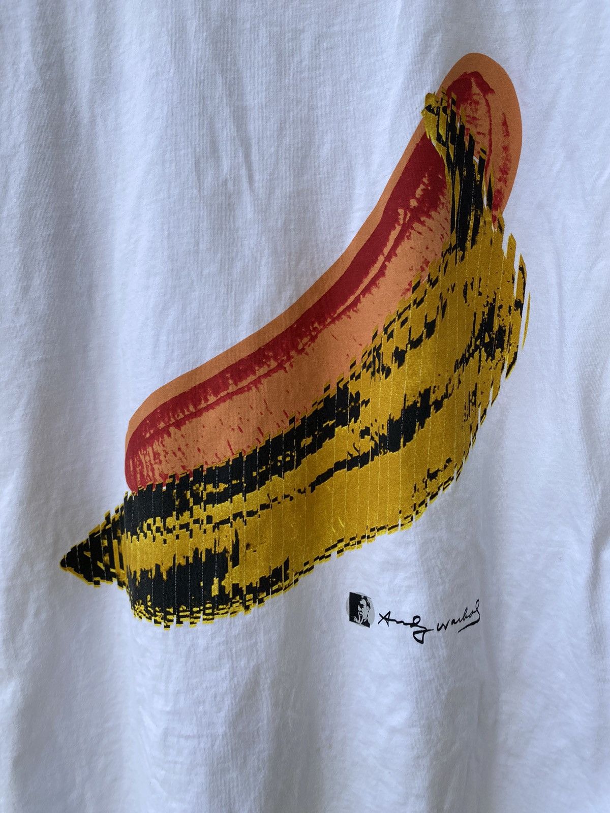 Andy Warhol × Uniqlo ANDY WARHOL ANYBODY CAN DO WHAT I DO WHITE TEE Size US XL / EU 56 / 4 - 7 Thumbnail