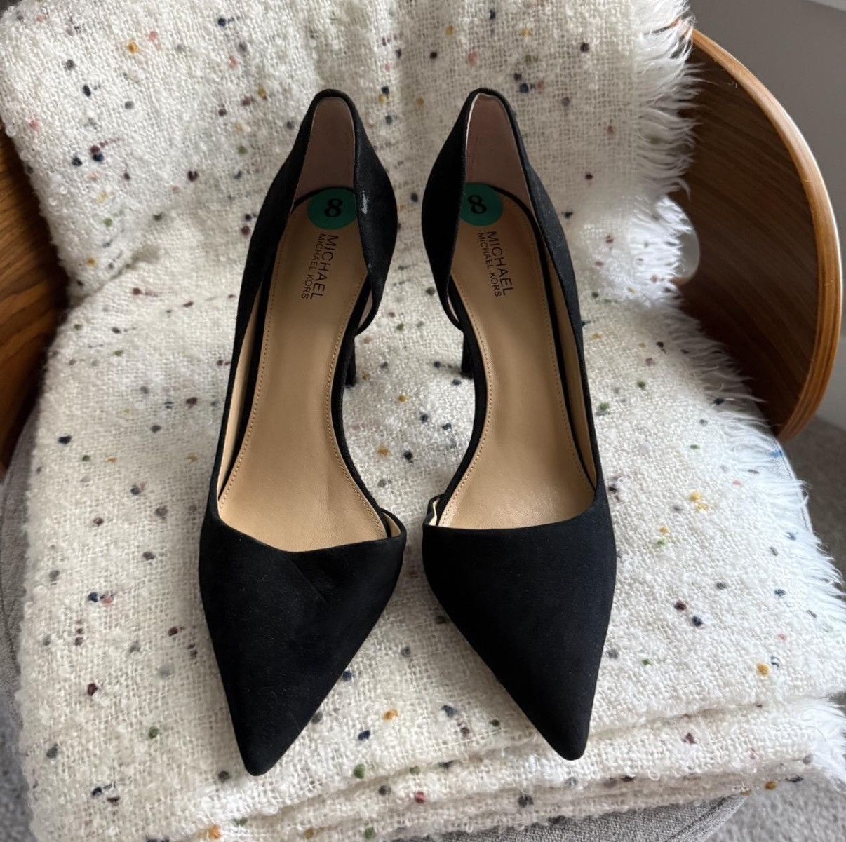 Michael Kors Micheal Kors size 8 suede heels Size US 8 / IT 38 - 1 Thumbnail